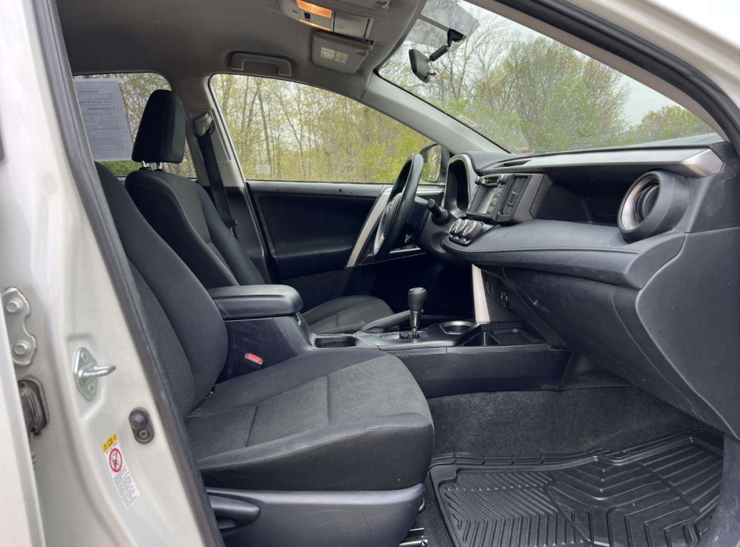 2016 WHITE /Black Cloth Toyota RAV4 LE AWD (JTMBFREV6GJ) with an 2.5L 4 Cyl. engine, Automatic transmission, located at 2990 Old Orchard Rd., Jackson, MO, 63755, 37.354214, -89.612106 - 2016 Toyota RAV4 LE 153xxx miles All Wheel Drive 2.5L 4 Cyl. Automatic Backup Camera Bluetooth Cruise Power Windows/Locks/Mirrors We have financing available and we accept trades! Fill out a credit application on our website or come by today! If you have any questions, give us a call at (5 - Photo#13