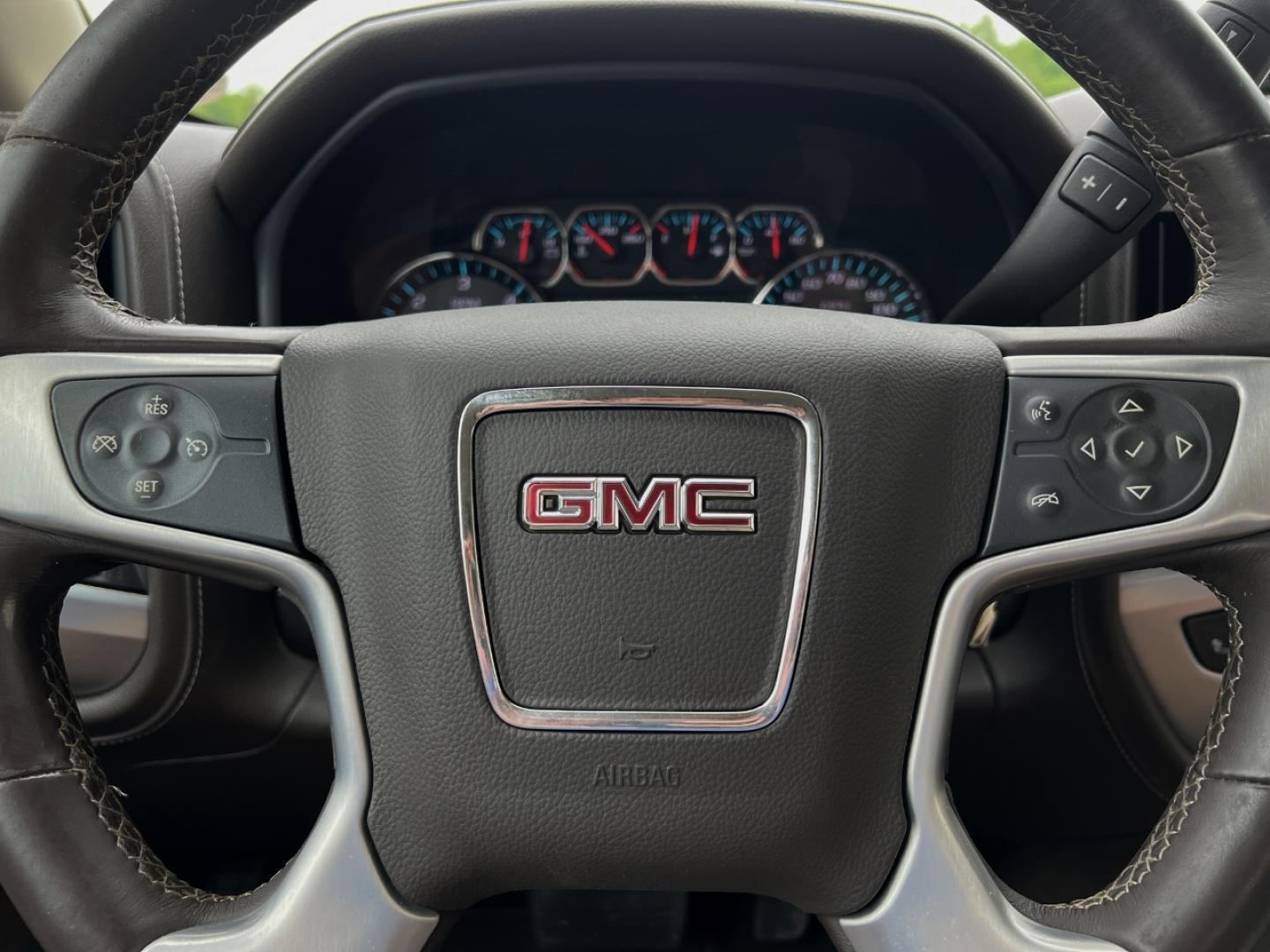2017 BLACK /Tan Leather GMC Sierra 1500 SLT Crew Cab Long Box 4WD (3GTU2NEC2HG) with an 5.3L V8 engine, Automatic transmission, located at 2990 Old Orchard Rd., Jackson, MO, 63755, 37.354214, -89.612106 - 2017 GMC Sierra 1500 SLT 1-Owner 171xxx miles 4x4 5.3L V8 Automatic Leather Power/Heated Seats Backup Camera Bluetooth Remote Start Cruise Power Windows/Locks/Mirrors We have financing available and we accept trades! Fill out a credit application on our website or come by today! If you - Photo#25