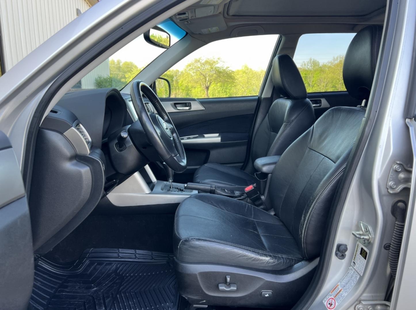 2010 SILVER /Black Leather Subaru Forester 2.5X Limited (JF2SH6DC3AH) with an 2.5L 4 Cyl. engine, Automatic transmission, located at 2990 Old Orchard Rd., Jackson, MO, 63755, 37.354214, -89.612106 - 2010 Subaru Forester 2.5X Limited 163xxx miles All Wheel Drive 2.5L 4 Cyl. Automatic Leather Backup Camera Power Driver Seat Heated Seats Sunroof Cruise Power Windows/Locks/Mirrors We have financing available and we accept trades! Fill out a credit application on our website or come by t - Photo#14