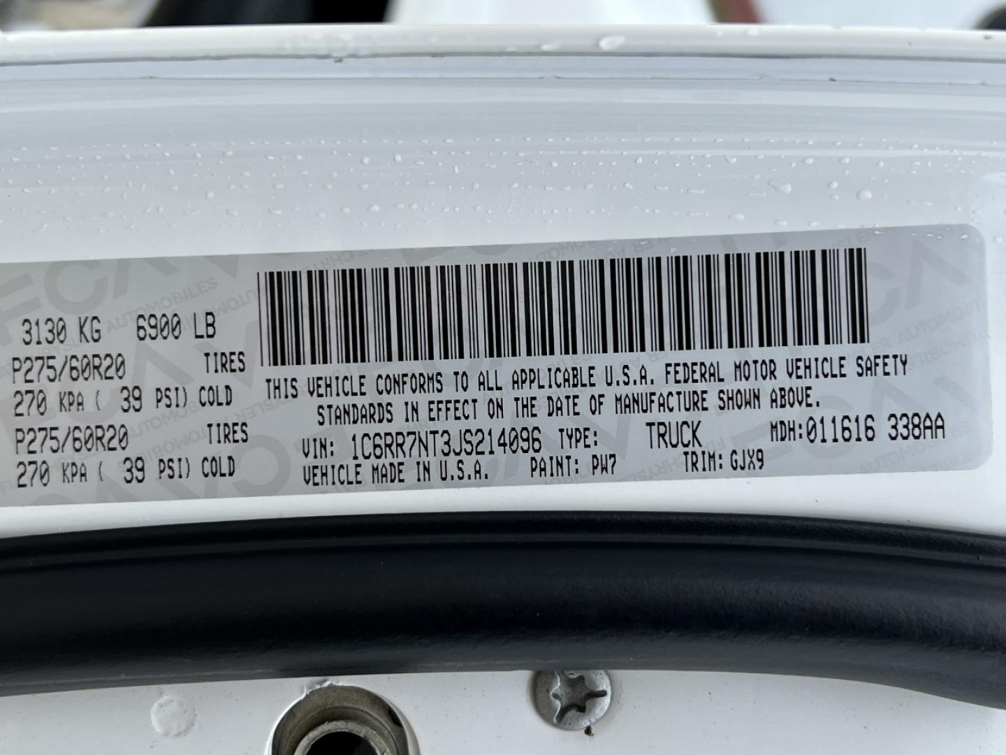 2018 WHITE /Black Leather RAM 1500 Laramie Crew Cab SWB 4WD (1C6RR7NT3JS) with an 5.7L V8 engine, Automatic transmission, located at 2990 Old Orchard Rd., Jackson, MO, 63755, 37.354214, -89.612106 - 2018 Ram 1500 Laramie 1-Owner 98xxx miles 4x4 5.7L V8 HEMI Automatic Leather Navigation Power/Heated/Cooled Seats Heated Rear Seats Heated Steering Wheel Backup Camera Bluetooth Remote Start Cruise Power Windows/Locks/Mirrors We have financing available and we accept trades! Fill out - Photo#49
