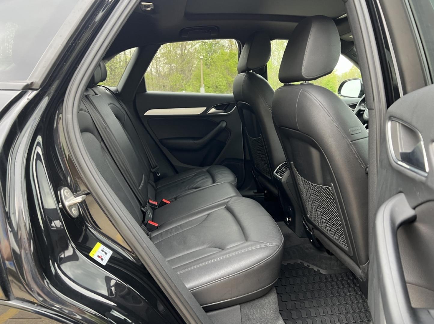 2017 BLACK /Black Leather Audi Q3 Premium quattro (WA1ECCFS0HR) with an 2.0L 4 Cyl. engine, Automatic transmission, located at 2990 Old Orchard Rd., Jackson, MO, 63755, 37.354214, -89.612106 - 2017 Audi Q3 Premium 120xxx miles All Wheel Drive 2.0L 4 Cyl. Automatic Leather Power/Heated Seats Backup Camera Sunroof Bluetooth Cruise Power Windows/Locks/Mirrors We have financing available and we accept trades! Fill out a credit application on our website or come by today! If you h - Photo#18