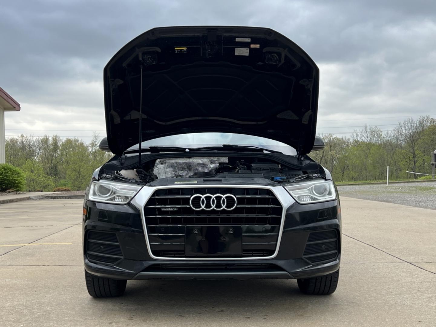 2017 BLACK /Black Leather Audi Q3 Premium quattro (WA1ECCFS0HR) with an 2.0L 4 Cyl. engine, Automatic transmission, located at 2990 Old Orchard Rd., Jackson, MO, 63755, 37.354214, -89.612106 - 2017 Audi Q3 Premium 120xxx miles All Wheel Drive 2.0L 4 Cyl. Automatic Leather Power/Heated Seats Backup Camera Sunroof Bluetooth Cruise Power Windows/Locks/Mirrors We have financing available and we accept trades! Fill out a credit application on our website or come by today! If you h - Photo#35
