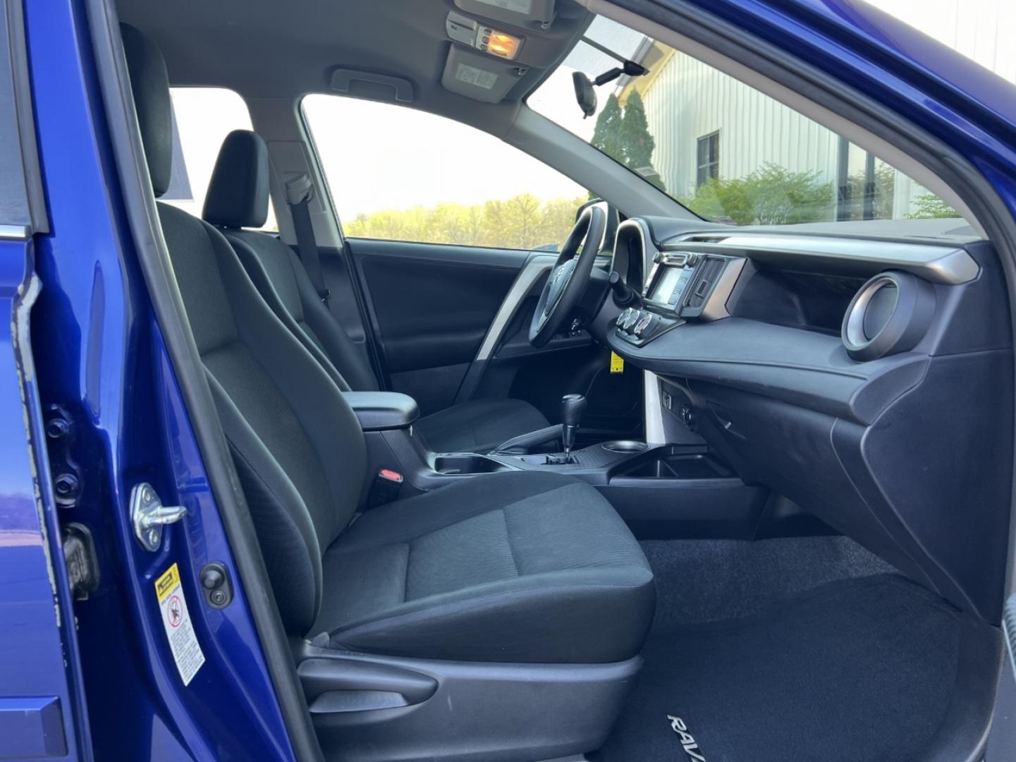 2015 BLUE /Black Cloth Toyota RAV4 LE AWD (2T3BFREV5FW) with an 2.5L 4 Cyl. engine, Automatic transmission, located at 2990 Old Orchard Rd., Jackson, MO, 63755, 37.354214, -89.612106 - 2015 Toyota RAV4 LE 153xxx miles All Wheel Drive 2.5L 4 Cyl. Automatic Backup Camera Bluetooth Cruise Power Windows/Locks/Mirrors We have financing available and we accept trades! Fill out a credit application on our website or come by today! If you have any questions, give us a call at (5 - Photo#13