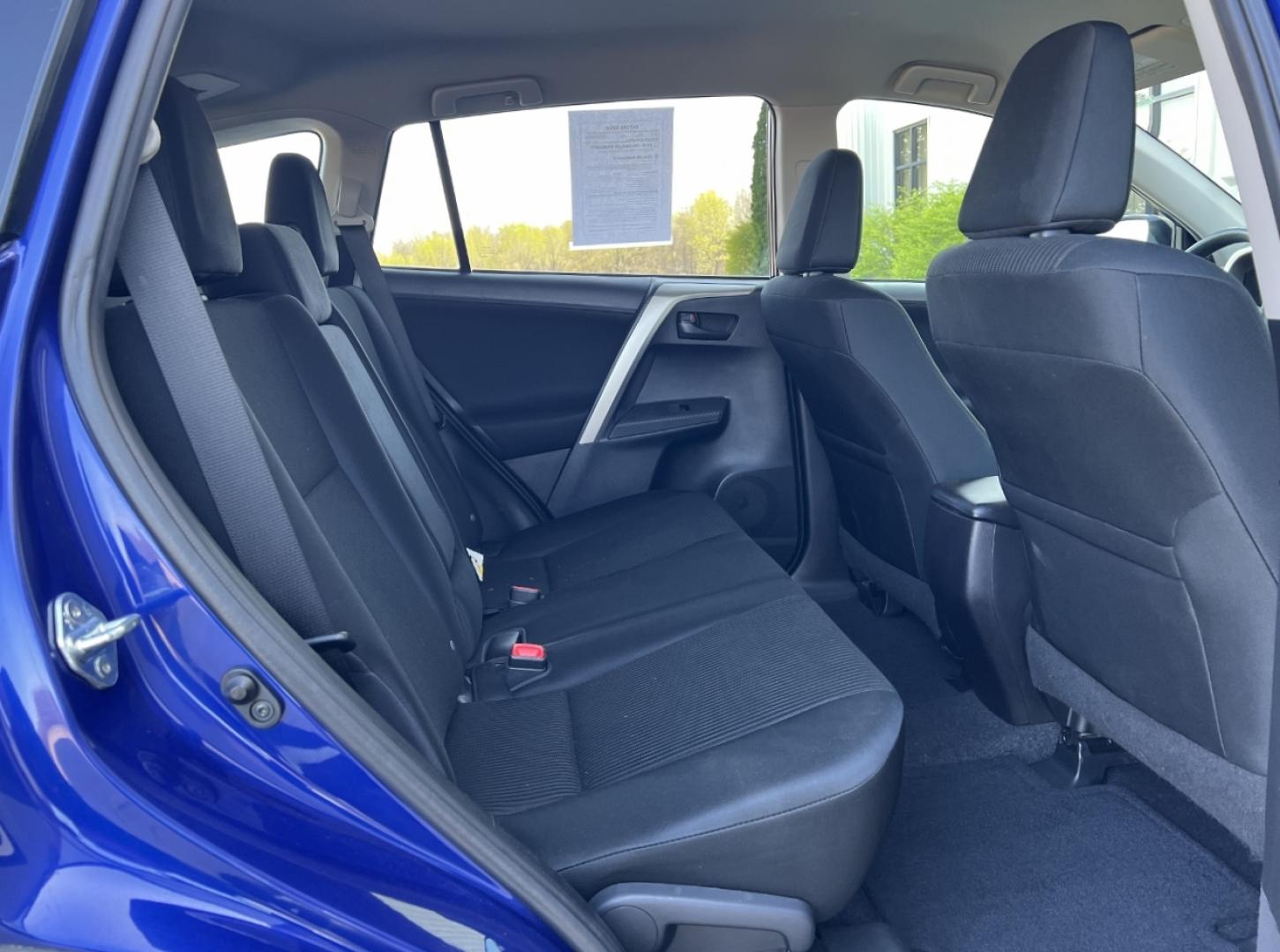 2015 BLUE /Black Cloth Toyota RAV4 LE AWD (2T3BFREV5FW) with an 2.5L 4 Cyl. engine, Automatic transmission, located at 2990 Old Orchard Rd., Jackson, MO, 63755, 37.354214, -89.612106 - 2015 Toyota RAV4 LE 153xxx miles All Wheel Drive 2.5L 4 Cyl. Automatic Backup Camera Bluetooth Cruise Power Windows/Locks/Mirrors We have financing available and we accept trades! Fill out a credit application on our website or come by today! If you have any questions, give us a call at (5 - Photo#15