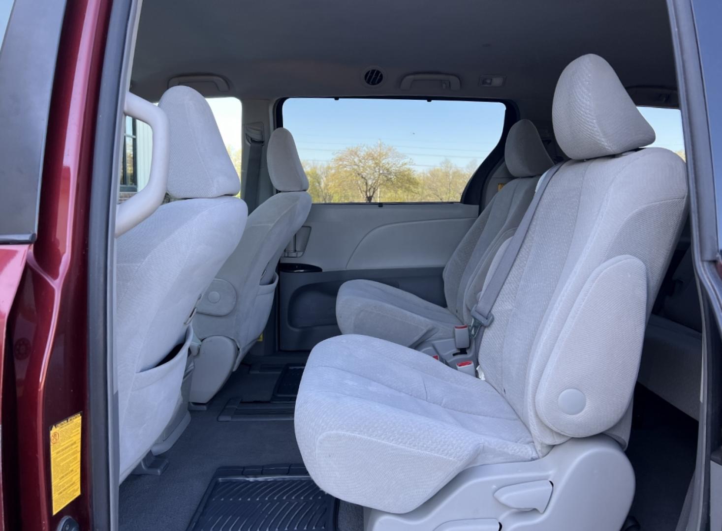 2011 MAROON /Gray Cloth Toyota Sienna LE 8-Pass V6 (5TDKK3DC4BS) with an 3.5L V6 engine, Automatic transmission, located at 2990 Old Orchard Rd., Jackson, MO, 63755, 37.354214, -89.612106 - 2011 Toyota Sienna LE Local 1-Owner 199xxx miles Front Wheel Drive 3.5L V6 Automatic 3rd Row Power Driver Seat Backup Camera Cruise Power Windows/Locks/Mirrors We have financing available and we accept trades! Fill out a credit application on our website or come by today! If you have any - Photo#15
