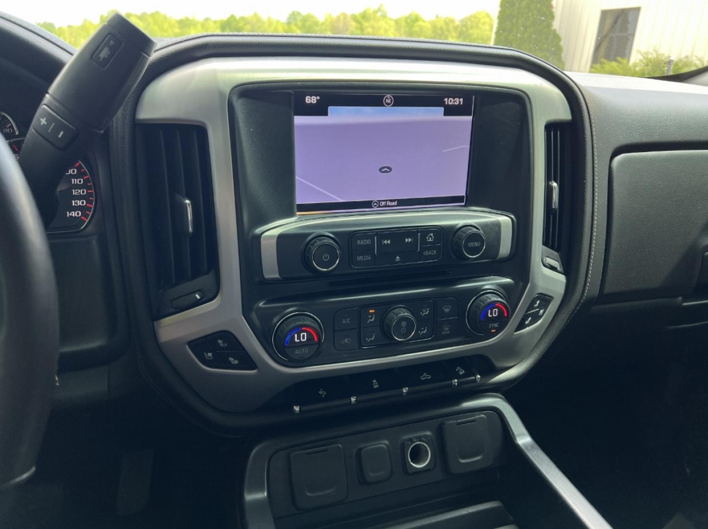 2016 BLACK /Black Leather GMC Sierra 1500 SLT Crew Cab 4WD (3GTU2NEC7GG) with an 5.3L V8 engine, Automatic transmission, located at 2990 Old Orchard Rd., Jackson, MO, 63755, 37.354214, -89.612106 - 2016 GMC Sierra 1500 SLT 131xxx miles 4x4 5.3L V8 Automatic Leather 22" Wheels Navigation Backup Camera Power/Heated/Cooled Seats Bluetooth Cruise Remote Start Power Windows/Locks/Mirrors We have financing available and we accept trades! Fill out a credit application on our website or - Photo#24