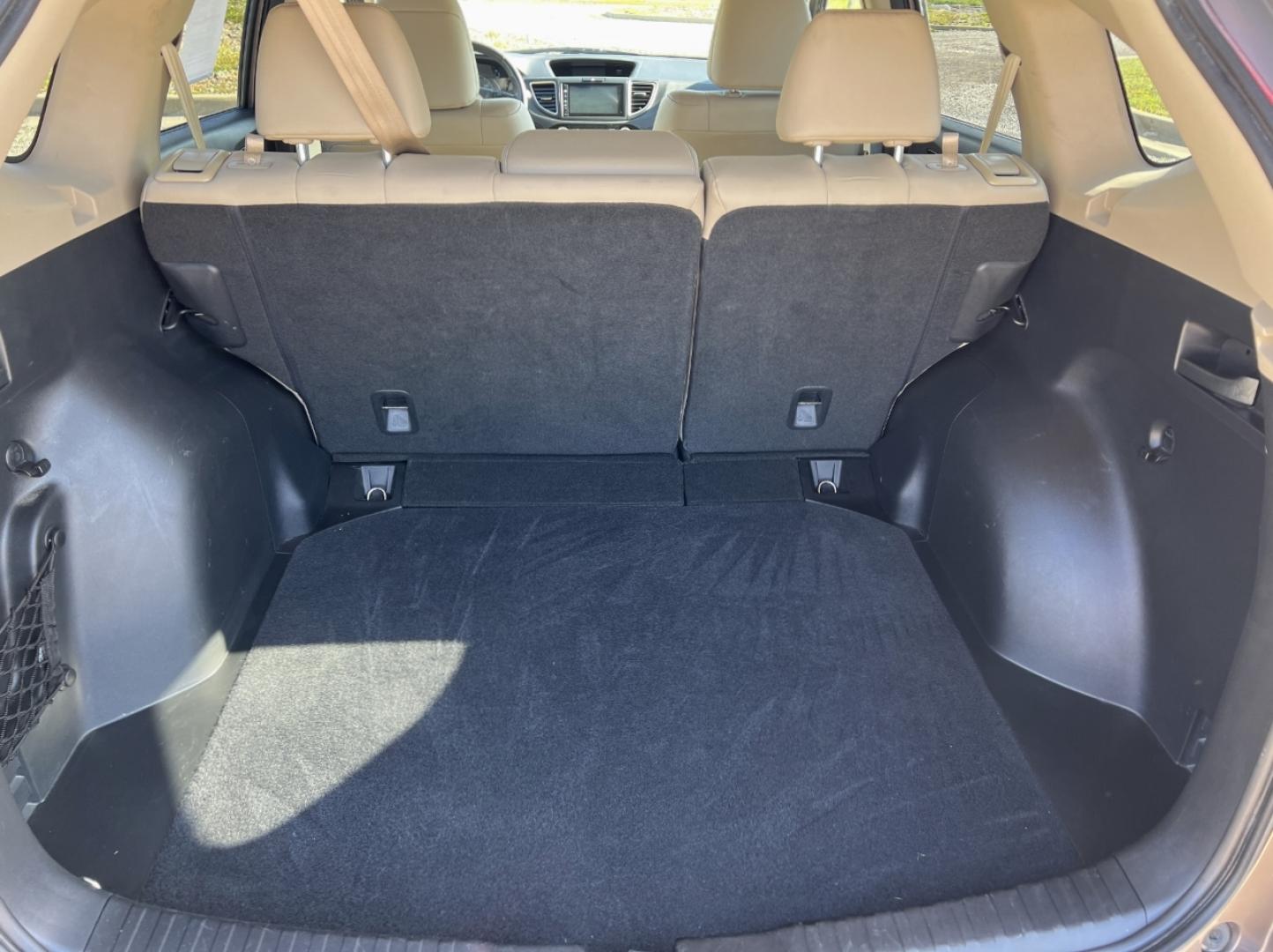 2015 BROWN /Tan Leather Honda CR-V EX-L 4WD (5J6RM4H74FL) with an 2.4L 4 Cyl. engine, Continuously Variable Transmission transmission, located at 2990 Old Orchard Rd., Jackson, MO, 63755, 37.354214, -89.612106 - 2015 Honda CR-V EX-L Local 1-Owner 186xxx miles All Wheel Drive 2.4L 4 Cyl. Automatic Leather Backup Camera Power Driver Seat Heated Seats Sunroof Cruise Power Windows/Locks/Mirrors We have financing available and we accept trades! Fill out a credit application on our website or come by - Photo#21