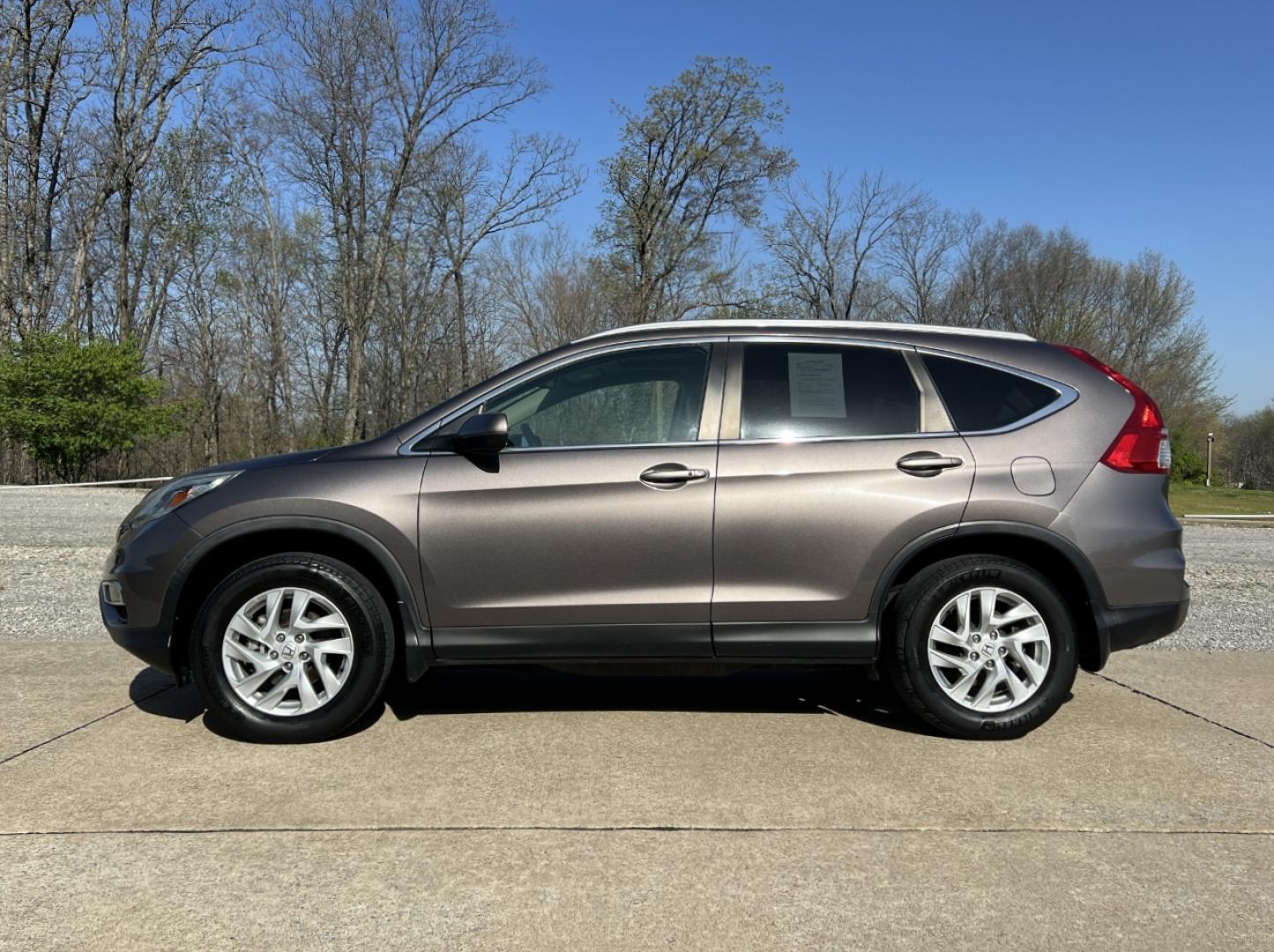 2015 BROWN /Tan Leather Honda CR-V EX-L 4WD (5J6RM4H74FL) with an 2.4L 4 Cyl. engine, Continuously Variable Transmission transmission, located at 2990 Old Orchard Rd., Jackson, MO, 63755, 37.354214, -89.612106 - 2015 Honda CR-V EX-L Local 1-Owner 186xxx miles All Wheel Drive 2.4L 4 Cyl. Automatic Leather Backup Camera Power Driver Seat Heated Seats Sunroof Cruise Power Windows/Locks/Mirrors We have financing available and we accept trades! Fill out a credit application on our website or come by - Photo#8