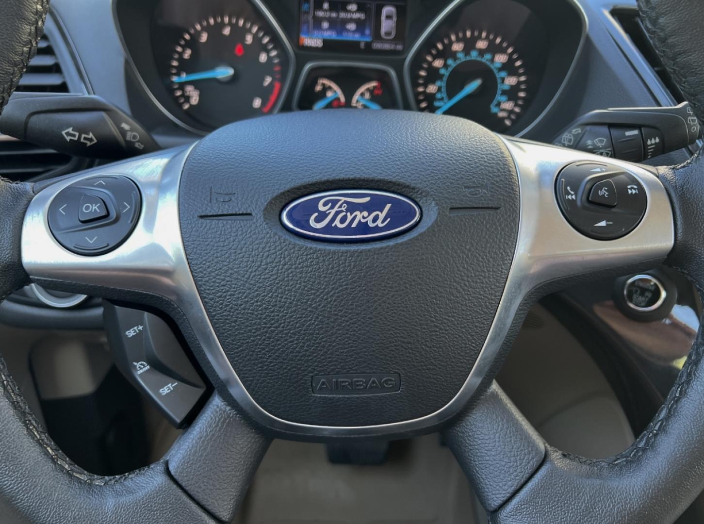 2016 WHITE /Tan Leather Ford Escape Titanium FWD (1FMCU0J9XGU) with an 2.0L 4 Cyl. engine, Automatic transmission, located at 2990 Old Orchard Rd., Jackson, MO, 63755, 37.354214, -89.612106 - 2016 Ford Escape Titanium Only 90xxx miles Front Wheel Drive 2.0L 4 Cyl. Automatic Leather Navigation Power/Heated Seats Backup Camera Sunroof Bluetooth Remote Start Cruise Power Window/Locks/Mirrors We have financing available and we accept trades! Fill out a credit application on our - Photo#25