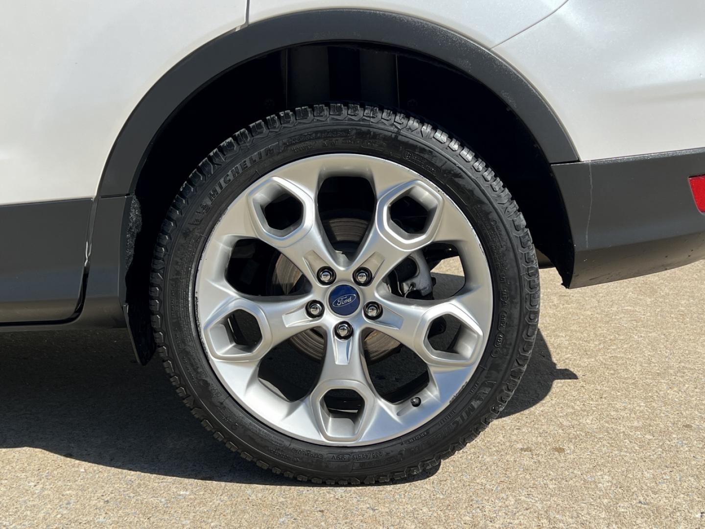 2016 WHITE /Tan Leather Ford Escape Titanium FWD (1FMCU0J9XGU) with an 2.0L 4 Cyl. engine, Automatic transmission, located at 2990 Old Orchard Rd., Jackson, MO, 63755, 37.354214, -89.612106 - 2016 Ford Escape Titanium Only 90xxx miles Front Wheel Drive 2.0L 4 Cyl. Automatic Leather Navigation Power/Heated Seats Backup Camera Sunroof Bluetooth Remote Start Cruise Power Window/Locks/Mirrors We have financing available and we accept trades! Fill out a credit application on our - Photo#41
