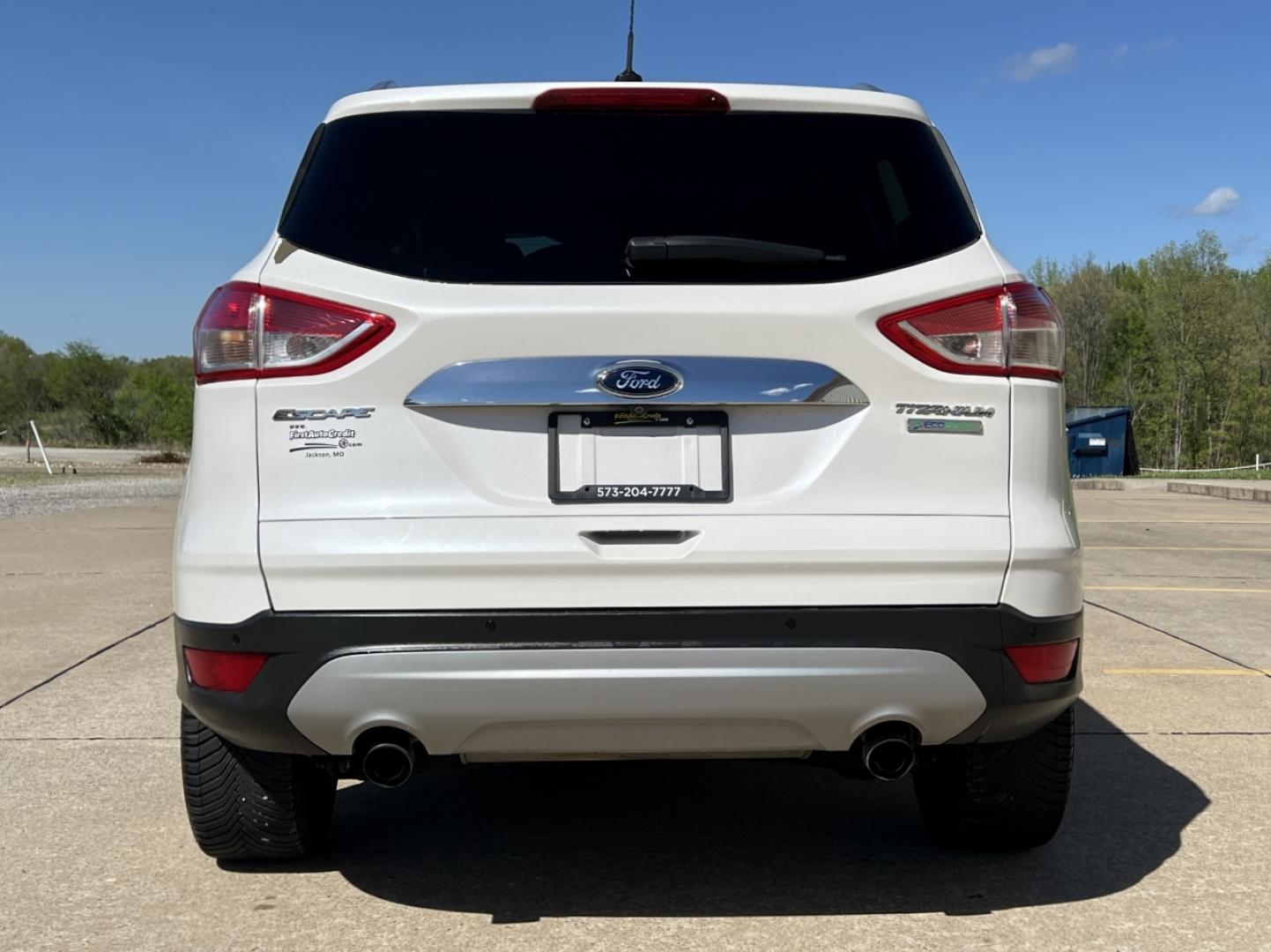 2016 WHITE /Tan Leather Ford Escape Titanium FWD (1FMCU0J9XGU) with an 2.0L 4 Cyl. engine, Automatic transmission, located at 2990 Old Orchard Rd., Jackson, MO, 63755, 37.354214, -89.612106 - 2016 Ford Escape Titanium Only 90xxx miles Front Wheel Drive 2.0L 4 Cyl. Automatic Leather Navigation Power/Heated Seats Backup Camera Sunroof Bluetooth Remote Start Cruise Power Window/Locks/Mirrors We have financing available and we accept trades! Fill out a credit application on our - Photo#13