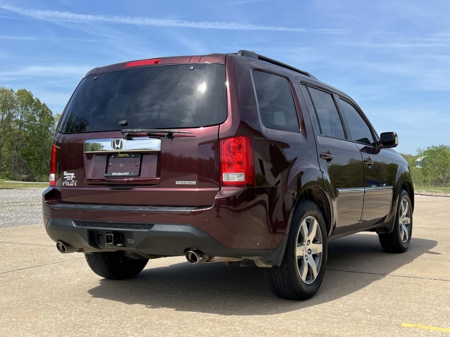 2015 MAROON /Tan Leather Honda Pilot Touring 2WD (5FNYF3H94FB) with an 3.5L V6 engine, Automatic transmission, located at 2990 Old Orchard Rd., Jackson, MO, 63755, 37.354214, -89.612106 - 2015 Honda Pilot Touring 145xxx miles Front Wheel Drive 3.5L V6 Automatic Leather 3rd Row Rear Entertainment Navigation Power/Heated Seats Bluetooth Cruise Power Windows/Locks/Mirrors We have financing available and we accept trades! Fill out a credit application on our website or come - Photo#11