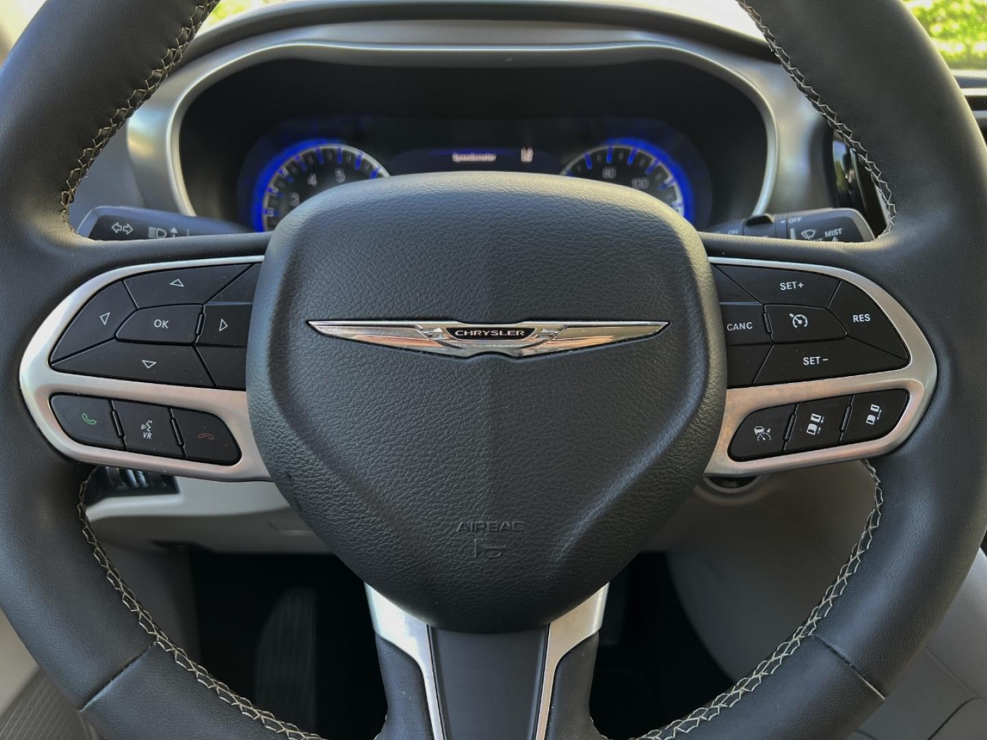 2022 BLUE /Black Leather Chrysler Pacifica Touring-L (2C4RC1BG9NR) with an 3.6L V6 engine, Automatic transmission, located at 2990 Old Orchard Rd., Jackson, MO, 63755, 37.354214, -89.612106 - 2022 Chrysler Pacifica Touring L 1-Owner 95xxx miles Front Wheel Drive 3.6L V6 Automatic Leather 3rd Row Stow 'N Go Backup Camera Power Driver Seat Heated Seats Heated Steering Wheel Bluetooth Remote Start Cruise Power Windows/Locks/Mirrors We have financing available and we accept - Photo#24