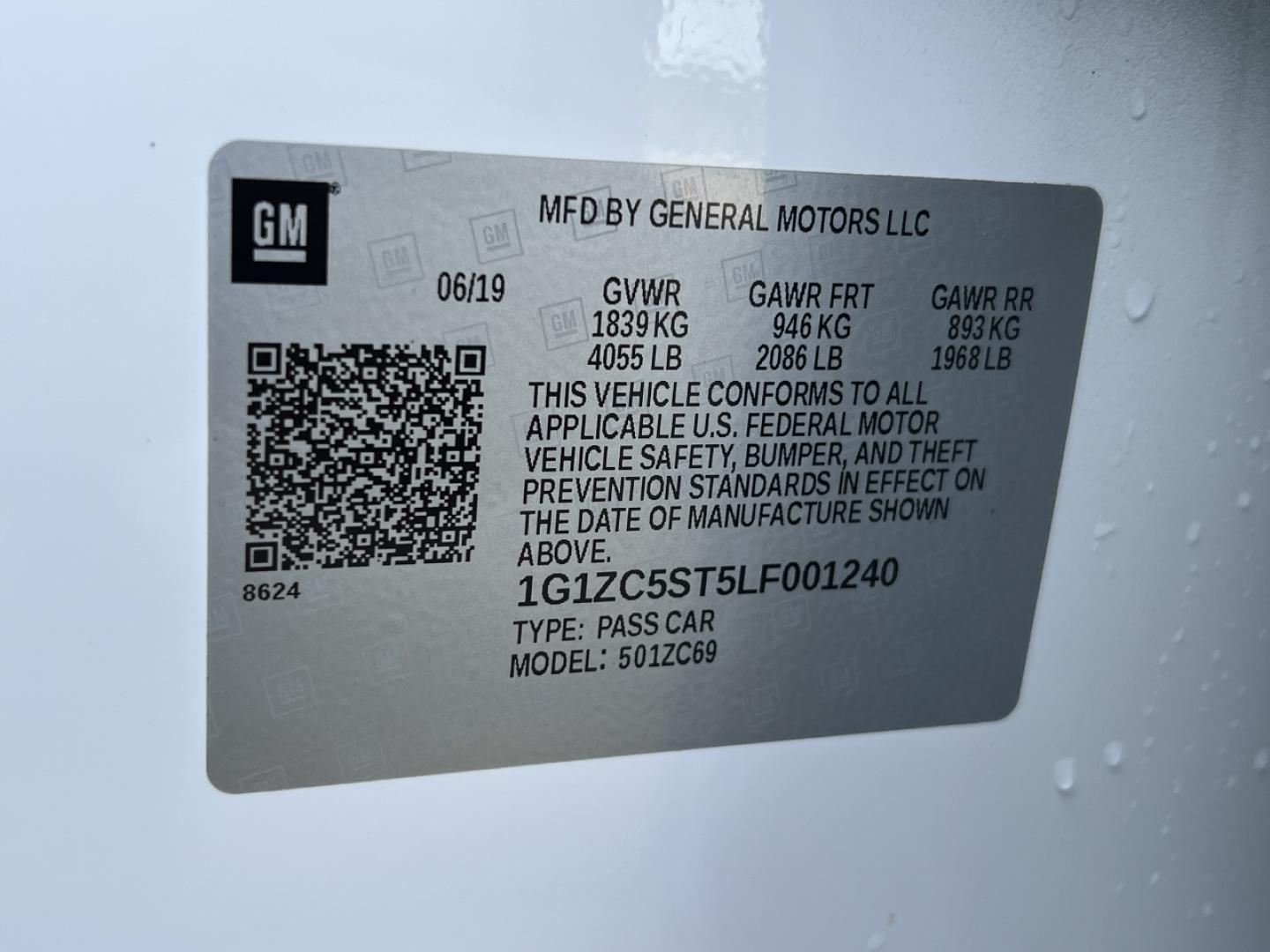 2020 WHITE /Gray Cloth Chevrolet Malibu LS (1G1ZC5ST5LF) with an 1.5L 4 Cyl. engine, Automatic transmission, located at 2990 Old Orchard Rd., Jackson, MO, 63755, 37.354214, -89.612106 - 2020 Chevrolet Malibu LS 1-Owner 93xxx miles Front Wheel Drive 1.5L 4 Cyl. Automatic Backup Camera Bluetooth Cruise Power Windows/Locks/Mirrors We have financing available and we accept trades! Fill out a credit application on our website or come by today! If you have any questions, give - Photo#45