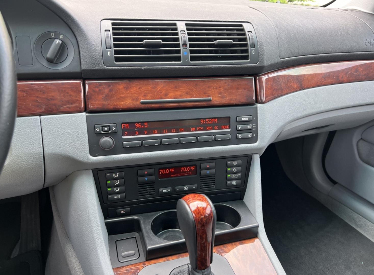 2002 BLACK /Gray Leather BMW 5-Series 530i (WBADT63412C) with an 3.0L I6 engine, Automatic transmission, located at 2990 Old Orchard Rd., Jackson, MO, 63755, 37.354214, -89.612106 - 2002 BMW 5 Series 530I 182xxx miles Rear Wheel Drive 3.0L 6 Cyl. Automatic Leather Power Seats Sunroof Cruise Power Windows/Locks/Mirrors We have financing available and we accept trades! Fill out a credit application on our website or come by today! If you have any questions, give us a c - Photo#22