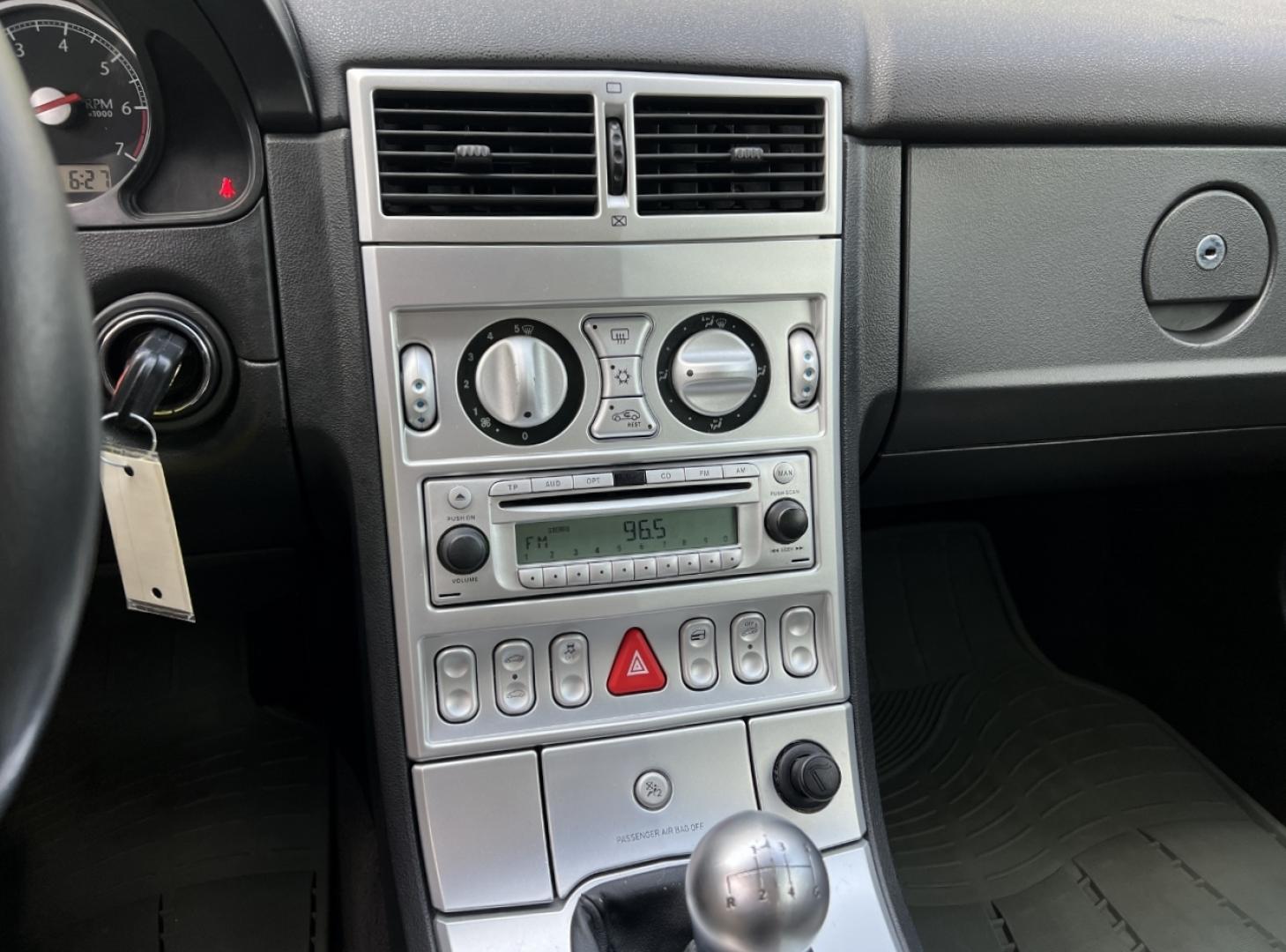2007 Black /Black Cloth Chrysler Crossfire Coupe (1C3LN59L37X) with an 3.2L V6 engine, 6-Speed Manual transmission, located at 2990 Old Orchard Rd., Jackson, MO, 63755, 37.354214, -89.612106 - 2007 Chrysler Crossfire 156xxx miles Rear Wheel Drive 3.2L V6 6-Speed Manual Cruise Power Windows/Locks/Mirrors We have financing available and we accept trades! Fill out a credit application on our website or come by today! If you have any questions, give us a call at (573) 204-7777 or visi - Photo#18