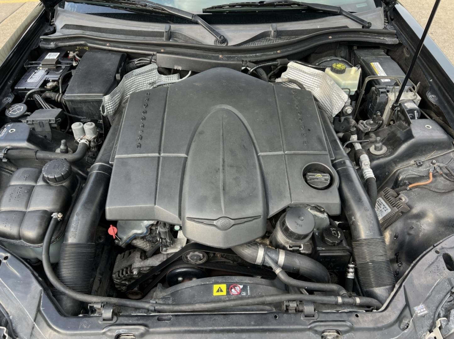 2007 Black /Black Cloth Chrysler Crossfire Coupe (1C3LN59L37X) with an 3.2L V6 engine, 6-Speed Manual transmission, located at 2990 Old Orchard Rd., Jackson, MO, 63755, 37.354214, -89.612106 - 2007 Chrysler Crossfire 156xxx miles Rear Wheel Drive 3.2L V6 6-Speed Manual Cruise Power Windows/Locks/Mirrors We have financing available and we accept trades! Fill out a credit application on our website or come by today! If you have any questions, give us a call at (573) 204-7777 or visi - Photo#22