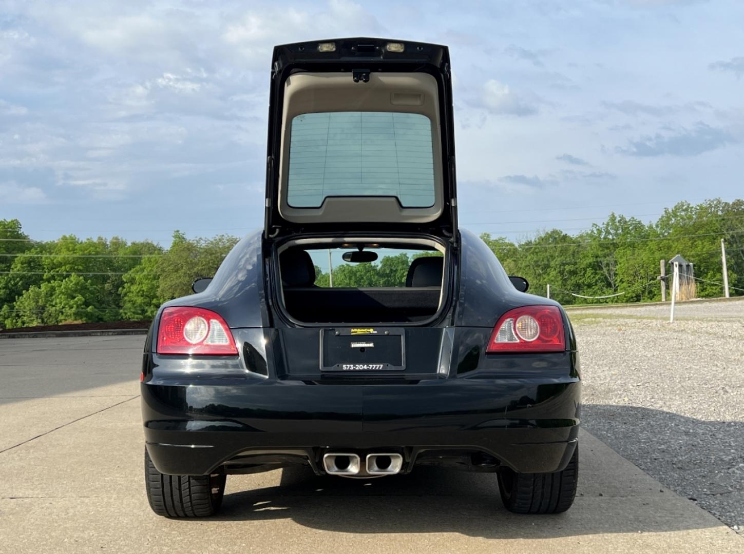 2007 Black /Black Cloth Chrysler Crossfire Coupe (1C3LN59L37X) with an 3.2L V6 engine, 6-Speed Manual transmission, located at 2990 Old Orchard Rd., Jackson, MO, 63755, 37.354214, -89.612106 - 2007 Chrysler Crossfire 156xxx miles Rear Wheel Drive 3.2L V6 6-Speed Manual Cruise Power Windows/Locks/Mirrors We have financing available and we accept trades! Fill out a credit application on our website or come by today! If you have any questions, give us a call at (573) 204-7777 or visi - Photo#13