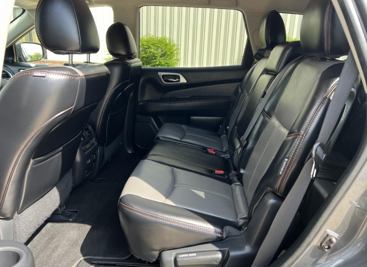 2019 GRAY /Black/Gray Leather Nissan Pathfinder SL 4WD (5N1DR2MM2KC) with an 3.5L V6 engine, CVT transmission, located at 2990 Old Orchard Rd., Jackson, MO, 63755, 37.354214, -89.612106 - 2019 Nissan Pathfinder SL Rock Creek 1-Owner 160xxx miles 4 Wheel Drive 3.5L V6 Automatic Leather 3rd Row Navigation Power/Heated Seats Heated Rear Seats Heated Steering Wheel Sunroof Backup Camera Bluetooth Remote Start Cruise Power Windows/Locks/Mirrors We have financing availabl - Photo#22