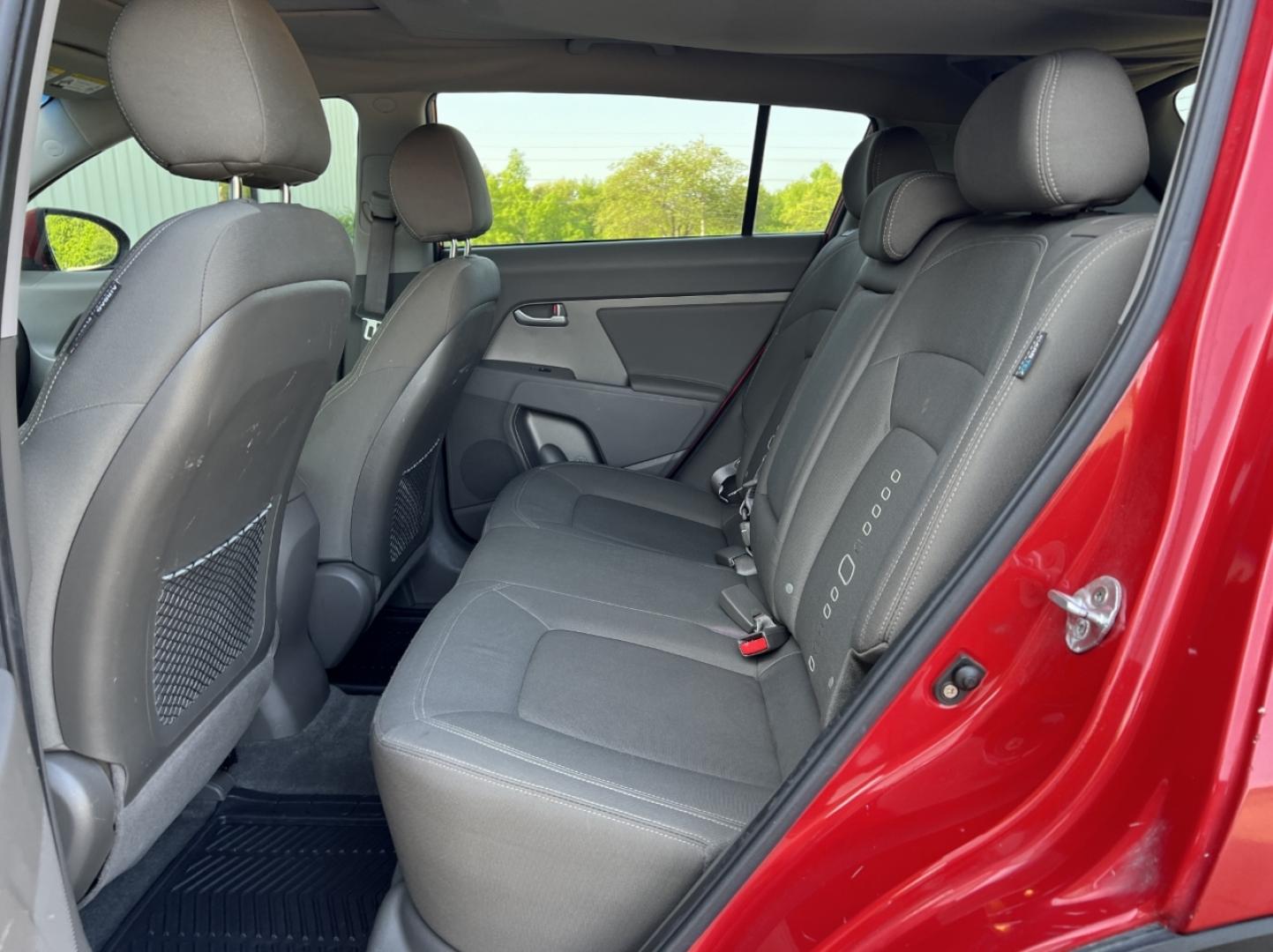 2012 RED /Gray Cloth Kia Sportage EX AWD (KNDPCCA29C7) with an 2.4L 4 Cyl. engine, Automatic transmission, located at 2990 Old Orchard Rd., Jackson, MO, 63755, 37.354214, -89.612106 - 2012 Kia Sportage EX Local 1-Owner 191xxx miles All Wheel Drive 2.4L 4 Cyl. Automatic Backup Camera Sunroof Power Driver Seat Bluetooth Cruise Power Windows/Locks/Mirrors We have financing available and we accept trades! Fill out a credit application on our website or come by today! If - Photo#16