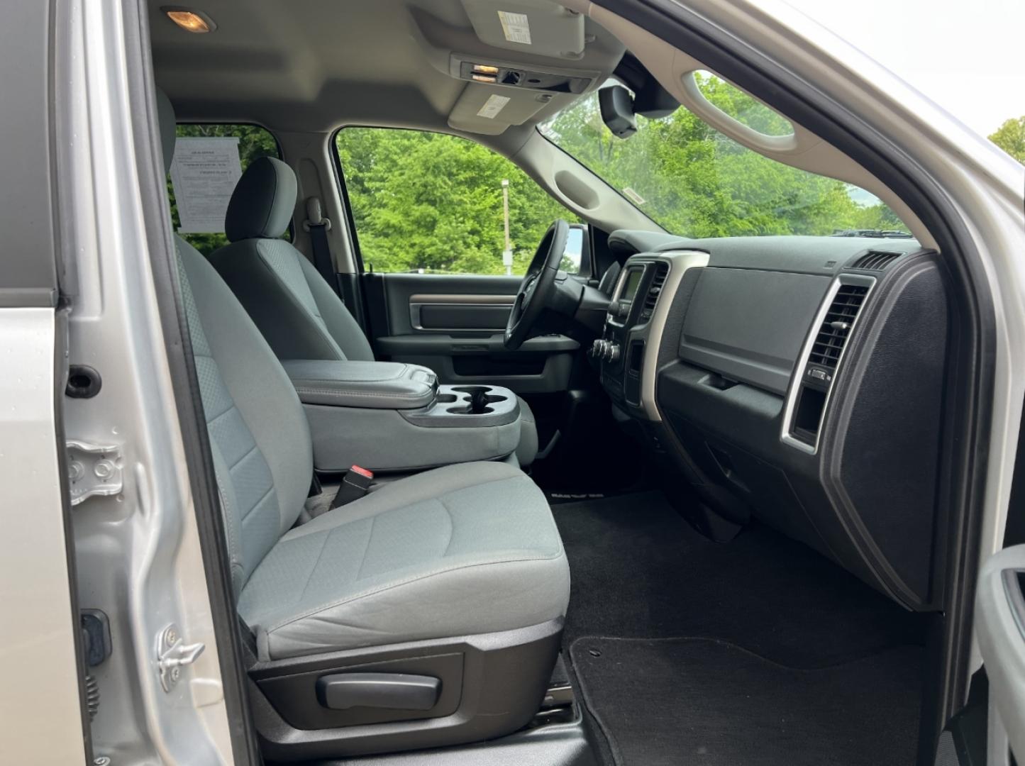 2015 SILVER /Gray Cloth RAM 1500 SLT Quad Cab 2WD (1C6RR6GG5FS) with an 3.6L V6 engine, Automatic transmission, located at 506 S. Kingshighway, Cape Girardeau, MO, 63703, (573) 235-5000, 37.294994, -89.556206 - 2015 Ram 1500 SLT 96xxx miles Rear Wheel Drive 3.6L V6 Automatic Bluetooth Cruise Power Windows/Locks/Mirrors We have financing available and we accept trades! Fill out a credit application on our website or come by today! If you have any questions, give us a call at (573) 235-5000 or visit - Photo#12