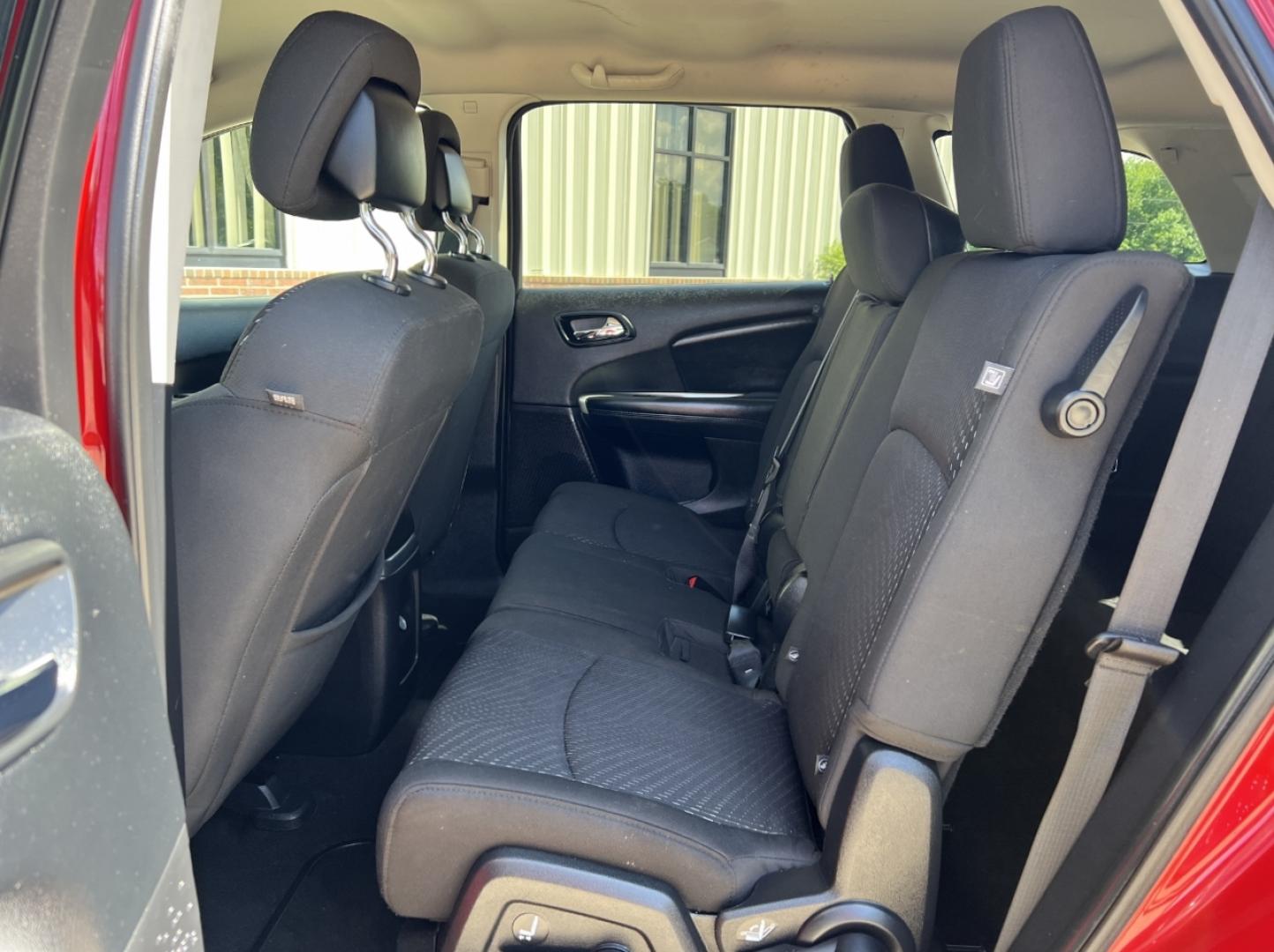 2018 RED /Black Cloth Dodge Journey SE (3C4PDCAB3JT) with an 2.4L 4 Cyl. engine, Automatic transmission, located at 2990 Old Orchard Rd., Jackson, MO, 63755, 37.354214, -89.612106 - 2018 Dodge Journey SE 88xxx miles Front Wheel Drive 2.4L 4 Cyl. Automatic 3rd Row Backup Camera Cruise Power Windows/Locks/Mirrors We have financing available and we accept trades! Fill out a credit application on our website or come by today! If you have any questions, give us a call at ( - Photo#13