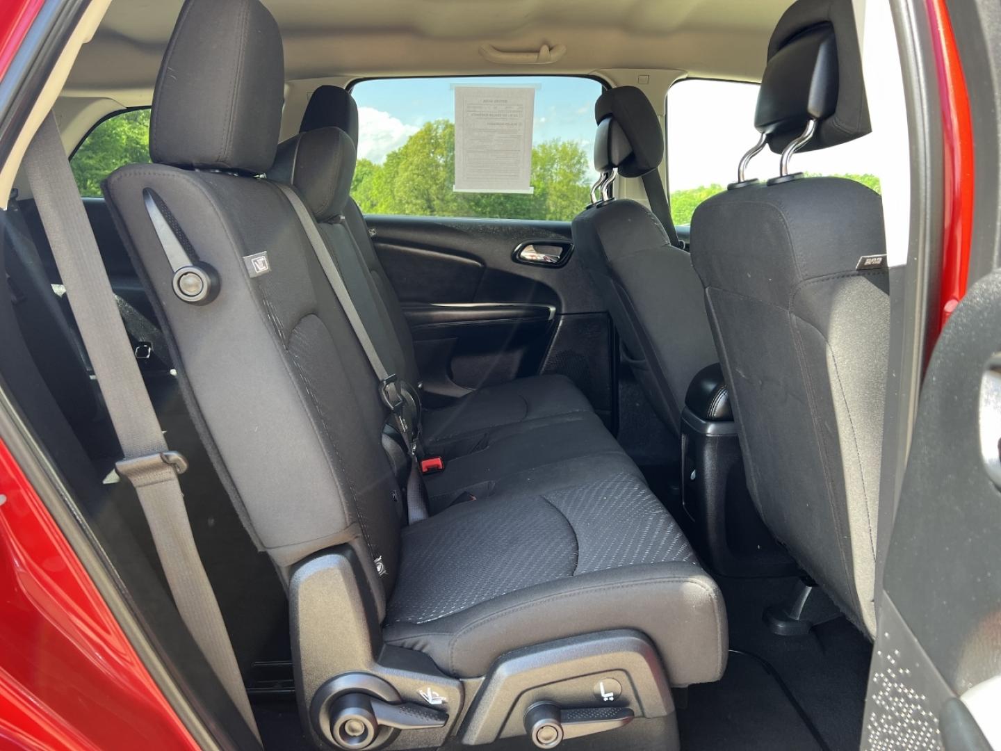 2018 RED /Black Cloth Dodge Journey SE (3C4PDCAB3JT) with an 2.4L 4 Cyl. engine, Automatic transmission, located at 2990 Old Orchard Rd., Jackson, MO, 63755, 37.354214, -89.612106 - 2018 Dodge Journey SE 88xxx miles Front Wheel Drive 2.4L 4 Cyl. Automatic 3rd Row Backup Camera Cruise Power Windows/Locks/Mirrors We have financing available and we accept trades! Fill out a credit application on our website or come by today! If you have any questions, give us a call at ( - Photo#14