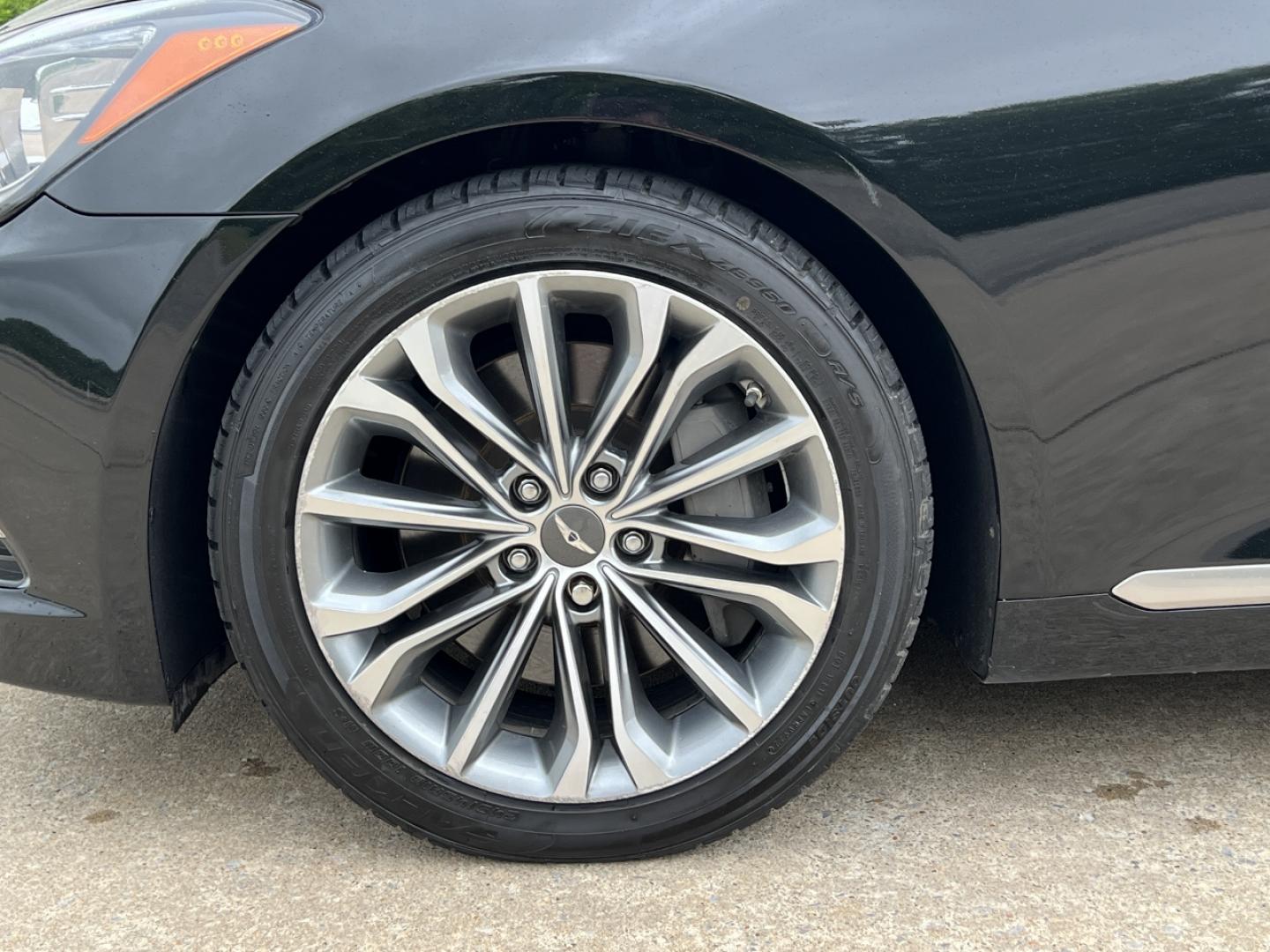 2016 BLACK /Tan Leather Hyundai Genesis 3.8L (KMHGN4JE3GU) with an 3.8L V6 engine, Automatic transmission, located at 506 S. Kingshighway, Cape Girardeau, MO, 63703, (573) 235-5000, 37.294994, -89.556206 - 2016 Hyundai Genesis 1-Owner 120xxx miles Rear Wheel Drive 3.8L V6 Automatic Leather Navigation Backup Camera Power/Heated/Cooled Seats Heated Steering Wheel Sunroof Bluetooth Cruise Power Windows/Locks/Mirrors We have financing available and we accept trades! Fill out a credit applic - Photo#37