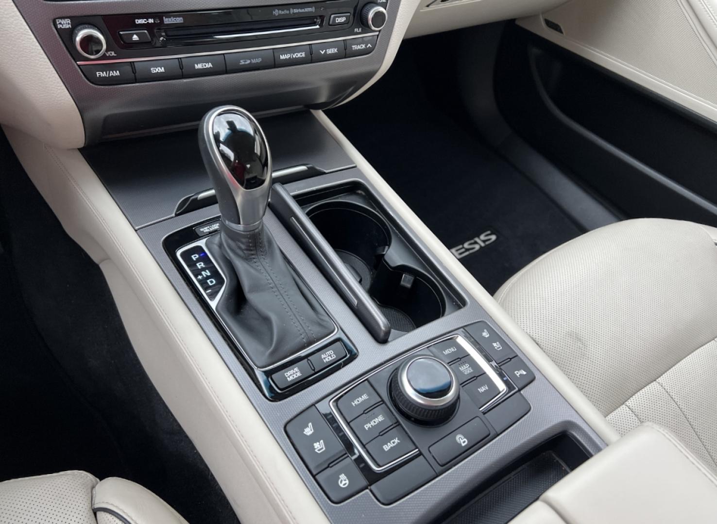 2016 BLACK /Tan Leather Hyundai Genesis 3.8L (KMHGN4JE3GU) with an 3.8L V6 engine, Automatic transmission, located at 506 S. Kingshighway, Cape Girardeau, MO, 63703, (573) 235-5000, 37.294994, -89.556206 - 2016 Hyundai Genesis 1-Owner 120xxx miles Rear Wheel Drive 3.8L V6 Automatic Leather Navigation Backup Camera Power/Heated/Cooled Seats Heated Steering Wheel Sunroof Bluetooth Cruise Power Windows/Locks/Mirrors We have financing available and we accept trades! Fill out a credit applic - Photo#26