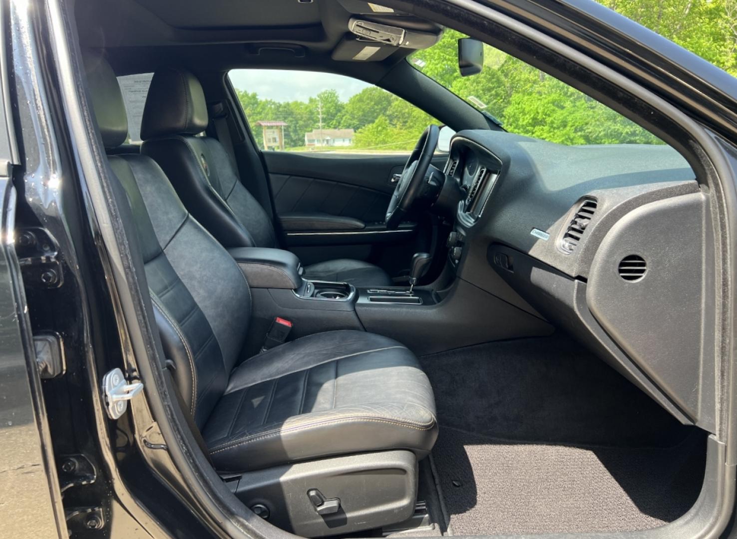 2014 BLACK /Black Leather Dodge Charger R/T (2C3CDXCT3EH) with an 5.7L V8 HEMI engine, Automatic transmission, located at 2990 Old Orchard Rd., Jackson, MO, 63755, 37.354214, -89.612106 - 2014 Dodge Charger R/T 100th Anniversary 107xxx miles Rear Wheel Drive 5.7L V8 HEMI Automatic Leather 20" Wheels Navigation Power/Heated Seats Heated Rear Seats Heated Steering Wheel Backup Camera Sunroof Bluetooth Remote Start Cruise Power Windows/Locks/Mirrors We have financing av - Photo#18