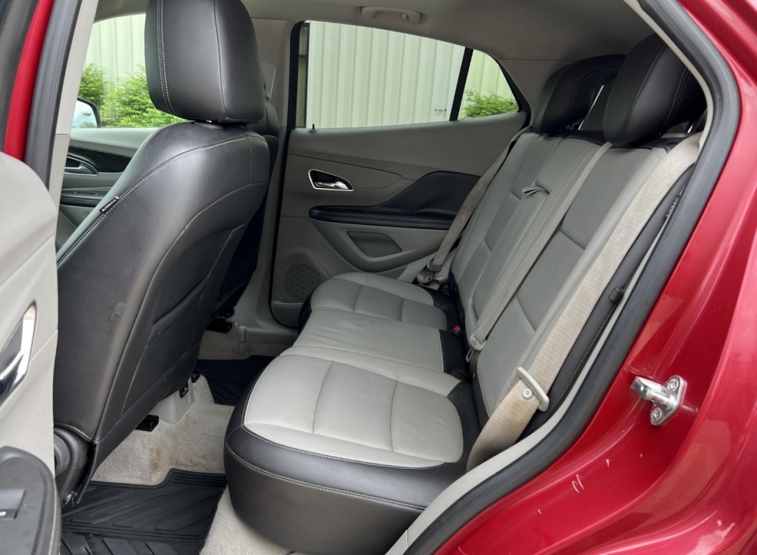 2013 RED /Gray Leather Buick Encore Leather FWD (KL4CJCSB9DB) with an 1.4L 4 Cyl. TURBO engine, Automatic transmission, located at 2990 Old Orchard Rd., Jackson, MO, 63755, 37.354214, -89.612106 - 2013 Buick Encore 109xxx miles Front Wheel Drive 1.4L 4 Cyl. Automatic Leather Backup Camera Power/Heated Seats Heated Steering Wheel Sunroof Bluetooth Cruise Remote Start Power Windows/Locks/Mirrors We have financing available and we accept trades! Fill out a credit application on our - Photo#10