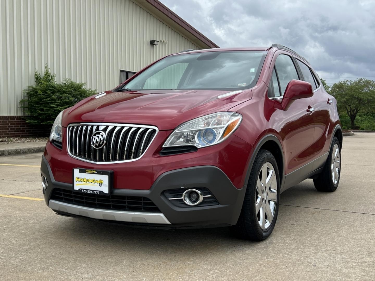 2013 RED /Gray Leather Buick Encore Leather FWD (KL4CJCSB9DB) with an 1.4L 4 Cyl. TURBO engine, Automatic transmission, located at 2990 Old Orchard Rd., Jackson, MO, 63755, 37.354214, -89.612106 - 2013 Buick Encore 109xxx miles Front Wheel Drive 1.4L 4 Cyl. Automatic Leather Backup Camera Power/Heated Seats Heated Steering Wheel Sunroof Bluetooth Cruise Remote Start Power Windows/Locks/Mirrors We have financing available and we accept trades! Fill out a credit application on our - Photo#27