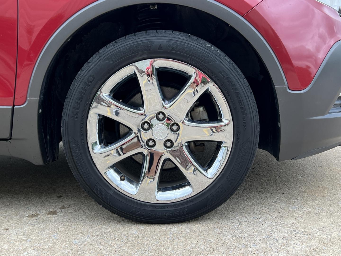 2013 RED /Gray Leather Buick Encore Leather FWD (KL4CJCSB9DB) with an 1.4L 4 Cyl. TURBO engine, Automatic transmission, located at 2990 Old Orchard Rd., Jackson, MO, 63755, 37.354214, -89.612106 - 2013 Buick Encore 109xxx miles Front Wheel Drive 1.4L 4 Cyl. Automatic Leather Backup Camera Power/Heated Seats Heated Steering Wheel Sunroof Bluetooth Cruise Remote Start Power Windows/Locks/Mirrors We have financing available and we accept trades! Fill out a credit application on our - Photo#38