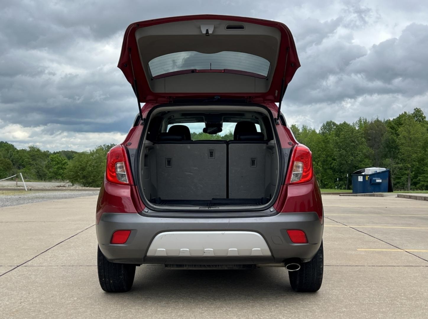 2013 RED /Gray Leather Buick Encore Leather FWD (KL4CJCSB9DB) with an 1.4L 4 Cyl. TURBO engine, Automatic transmission, located at 2990 Old Orchard Rd., Jackson, MO, 63755, 37.354214, -89.612106 - 2013 Buick Encore 109xxx miles Front Wheel Drive 1.4L 4 Cyl. Automatic Leather Backup Camera Power/Heated Seats Heated Steering Wheel Sunroof Bluetooth Cruise Remote Start Power Windows/Locks/Mirrors We have financing available and we accept trades! Fill out a credit application on our - Photo#14