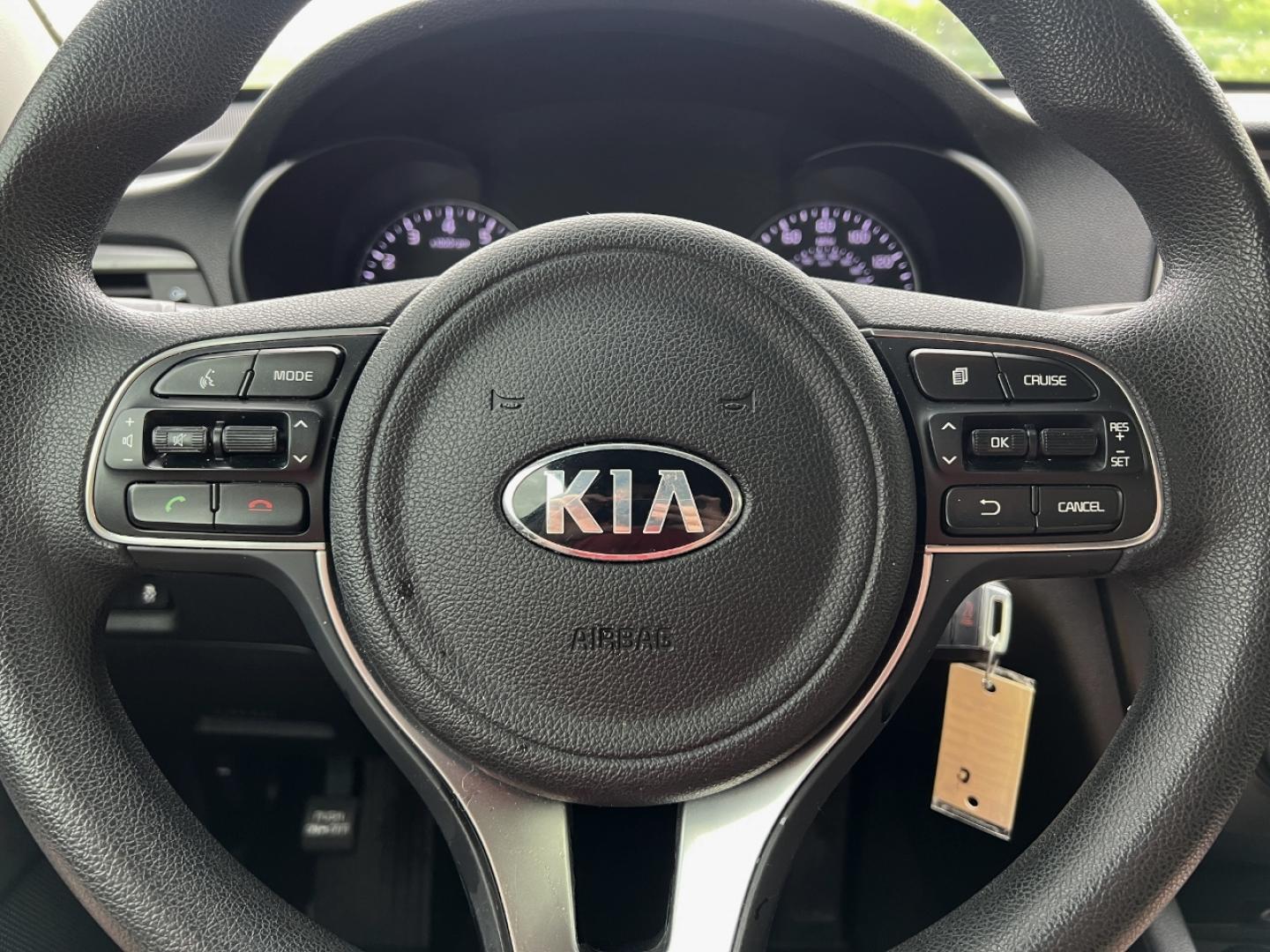 2016 MAROON /Black Cloth Kia Optima LX (5XXGT4L37GG) with an 2.4L 4 Cyl. engine, Automatic transmission, located at 506 S. Kingshighway, Cape Girardeau, MO, 63703, (573) 235-5000, 37.294994, -89.556206 - 2016 Kia Optima LX 112xxx miles Front Wheel Drive 2.4L 4 Cyl. Automatic Backup Camera Bluetooth Cruise Power Windows/Locks/Mirrors We have financing available and we accept trades! Fill out a credit application on our website or come by today! If you have any questions, give us a call at ( - Photo#19
