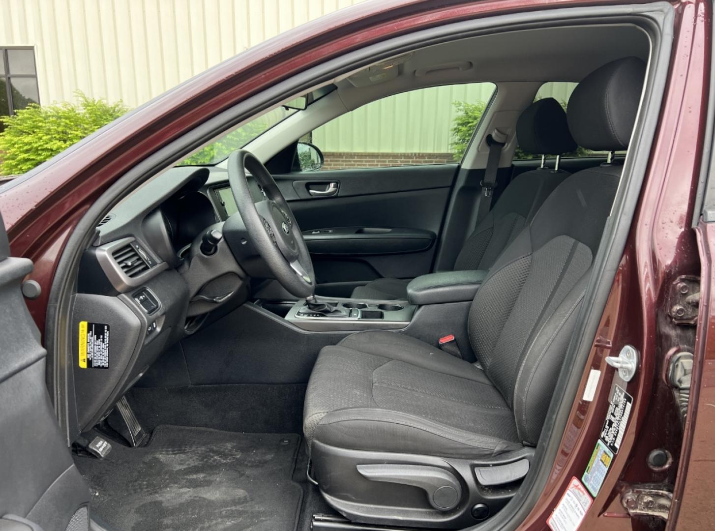 2016 MAROON /Black Cloth Kia Optima LX (5XXGT4L37GG) with an 2.4L 4 Cyl. engine, Automatic transmission, located at 506 S. Kingshighway, Cape Girardeau, MO, 63703, (573) 235-5000, 37.294994, -89.556206 - 2016 Kia Optima LX 112xxx miles Front Wheel Drive 2.4L 4 Cyl. Automatic Backup Camera Bluetooth Cruise Power Windows/Locks/Mirrors We have financing available and we accept trades! Fill out a credit application on our website or come by today! If you have any questions, give us a call at ( - Photo#11