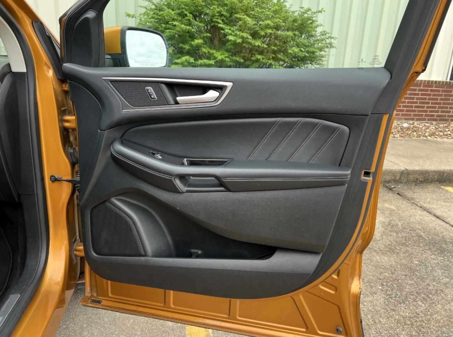 2015 ORANGE /Black Leather/Cloth Ford Edge Sport AWD (2FMTK4AP8FB) with an 2.7L V6 engine, Automatic transmission, located at 2990 Old Orchard Rd., Jackson, MO, 63755, 37.354214, -89.612106 - 2015 Ford Edge Sport 130xxx miles All Wheel Drive 2.7L V6 Automatic Navigation Power/Heated Seats Backup Camera Sunroof Bluetooth Cruise Power Windows/Locks/Mirrors We have financing available and we accept trades! Fill out a credit application on our website or come by today! If you ha - Photo#16
