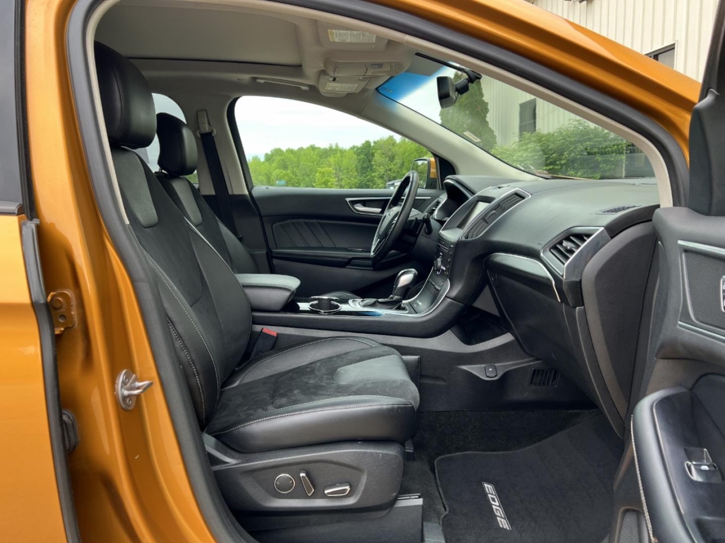 2015 ORANGE /Black Leather/Cloth Ford Edge Sport AWD (2FMTK4AP8FB) with an 2.7L V6 engine, Automatic transmission, located at 2990 Old Orchard Rd., Jackson, MO, 63755, 37.354214, -89.612106 - 2015 Ford Edge Sport 130xxx miles All Wheel Drive 2.7L V6 Automatic Navigation Power/Heated Seats Backup Camera Sunroof Bluetooth Cruise Power Windows/Locks/Mirrors We have financing available and we accept trades! Fill out a credit application on our website or come by today! If you ha - Photo#17