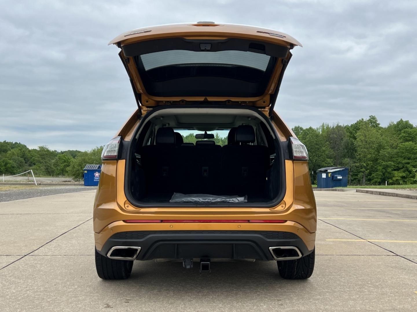 2015 ORANGE /Black Leather/Cloth Ford Edge Sport AWD (2FMTK4AP8FB) with an 2.7L V6 engine, Automatic transmission, located at 2990 Old Orchard Rd., Jackson, MO, 63755, 37.354214, -89.612106 - 2015 Ford Edge Sport 130xxx miles All Wheel Drive 2.7L V6 Automatic Navigation Power/Heated Seats Backup Camera Sunroof Bluetooth Cruise Power Windows/Locks/Mirrors We have financing available and we accept trades! Fill out a credit application on our website or come by today! If you ha - Photo#20
