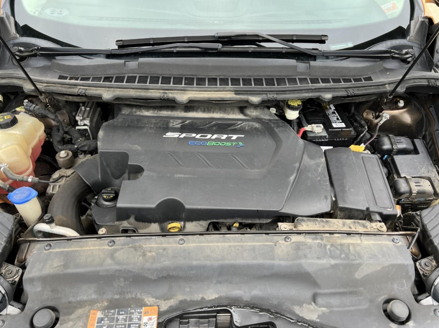 2015 ORANGE /Black Leather/Cloth Ford Edge Sport AWD (2FMTK4AP8FB) with an 2.7L V6 engine, Automatic transmission, located at 2990 Old Orchard Rd., Jackson, MO, 63755, 37.354214, -89.612106 - 2015 Ford Edge Sport 130xxx miles All Wheel Drive 2.7L V6 Automatic Navigation Power/Heated Seats Backup Camera Sunroof Bluetooth Cruise Power Windows/Locks/Mirrors We have financing available and we accept trades! Fill out a credit application on our website or come by today! If you ha - Photo#37