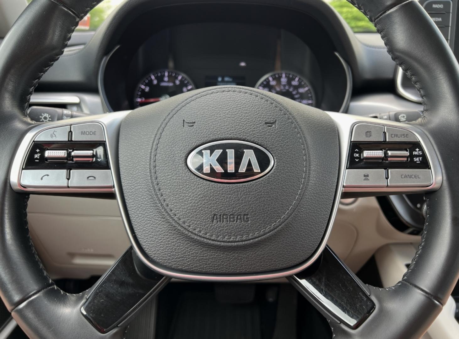 2021 GREEN /Gray Leather Kia Telluride S AWD (5XYP6DHC9MG) with an 3.8L V6 engine, Automatic transmission, located at 506 S. Kingshighway, Cape Girardeau, MO, 63703, (573) 235-5000, 37.294994, -89.556206 - 2021 Kia Telluride S 1-Owner Only 22xxx miles All Wheel Drive 3.8L V6 Automatic Leather 3rd Row Backup Camera Power Driver Seat Heated Seats Sunroof Bluetooth Cruise Remote Start Power Windows/Locks/Mirrors We have financing available and we accept trades! Fill out a credit applicati - Photo#24