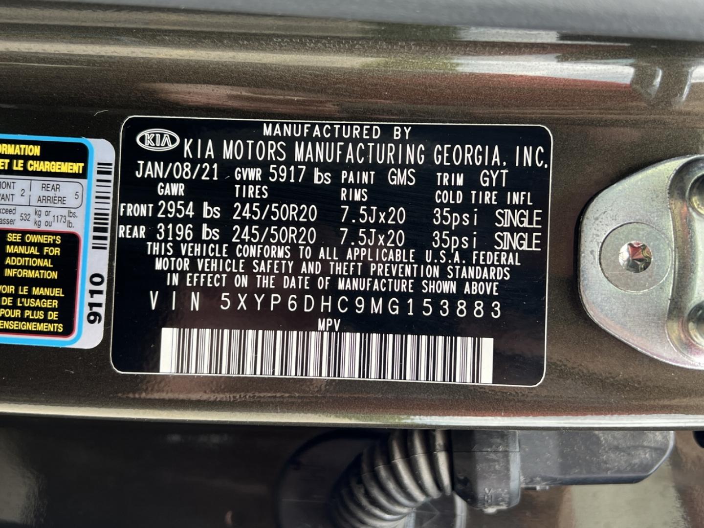 2021 GREEN /Gray Leather Kia Telluride S AWD (5XYP6DHC9MG) with an 3.8L V6 engine, Automatic transmission, located at 506 S. Kingshighway, Cape Girardeau, MO, 63703, (573) 235-5000, 37.294994, -89.556206 - 2021 Kia Telluride S 1-Owner Only 22xxx miles All Wheel Drive 3.8L V6 Automatic Leather 3rd Row Backup Camera Power Driver Seat Heated Seats Sunroof Bluetooth Cruise Remote Start Power Windows/Locks/Mirrors We have financing available and we accept trades! Fill out a credit applicati - Photo#48