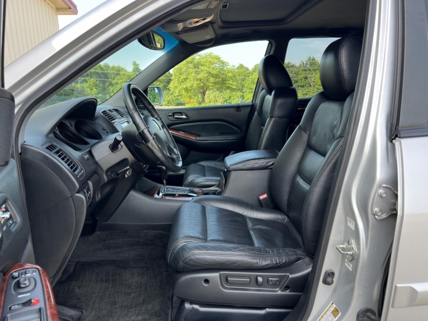 2004 SILVER /Black Leather Acura MDX Touring (2HNYD186X4H) with an 3.5L V6 engine, Automatic transmission, located at 2990 Old Orchard Rd., Jackson, MO, 63755, 37.354214, -89.612106 - 2004 Acura MDX Touring 140xxx miles All Wheel Drive 3.5L V6 Automatic Leather 3rd Row Power/Heated Seats Sunroof Cruise Power Windows/Locks/Mirrors We have financing available and we accept trades! Fill out a credit application on our website or come by today! If you have any questions, - Photo#14
