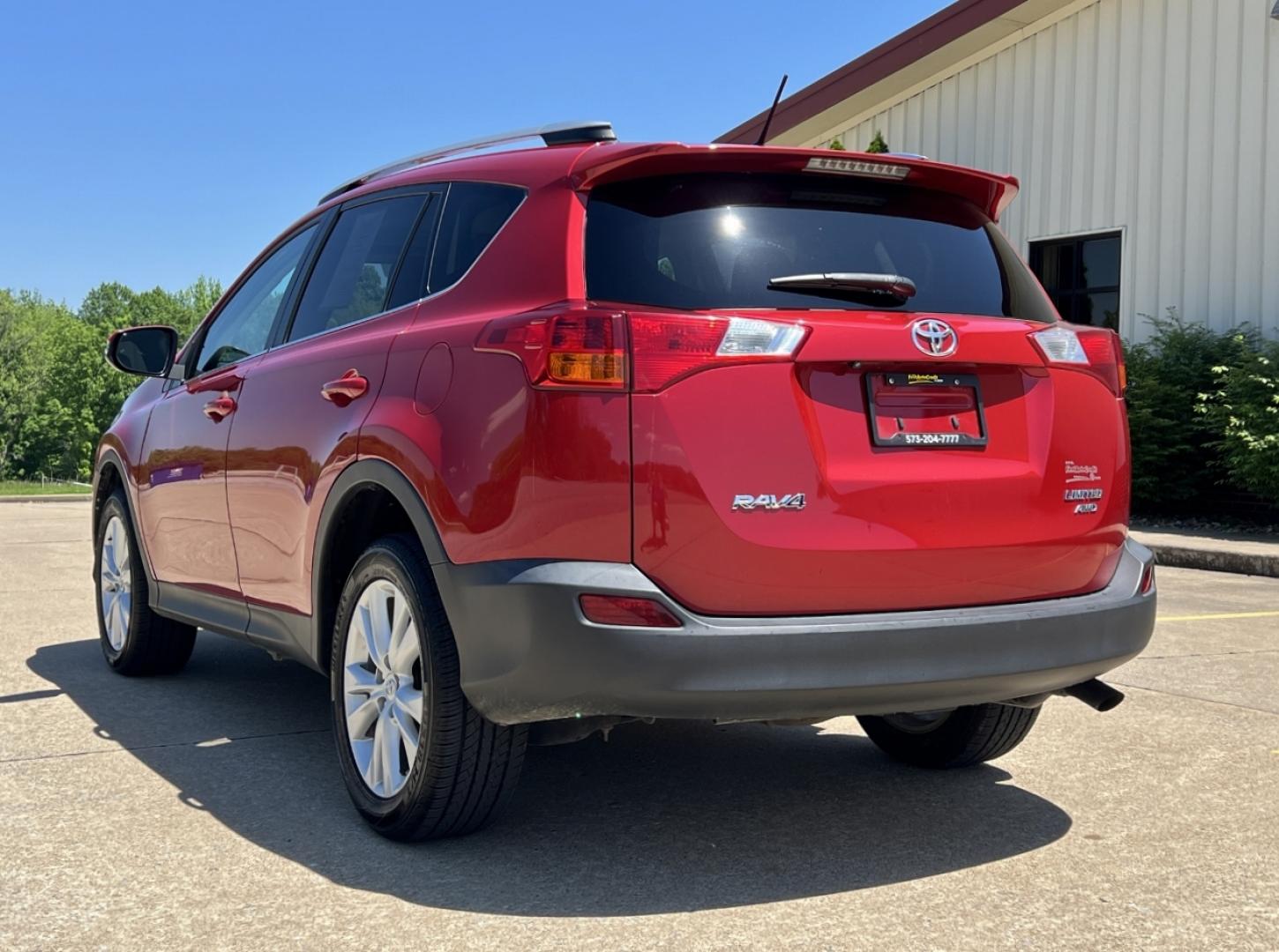 2013 RED /Gray Leather Toyota RAV4 Limited AWD (2T3DFREV4DW) with an 2.5L 4 Cyl. engine, Automatic transmission, located at 506 S. Kingshighway, Cape Girardeau, MO, 63703, (573) 235-5000, 37.294994, -89.556206 - 2013 Toyota RAV4 Limited 121xxx miles All Wheel Drive 2.5L 4 Cyl. Automatic Leather Backup Camera Sunroof Power Driver Seat Heated Seats Bluetooth Cruise Power Windows/Locks/Mirrors We have financing available and we accept trades! Fill out a credit application on our website or come by - Photo#10