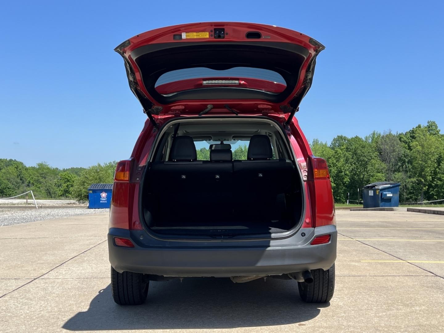 2013 RED /Gray Leather Toyota RAV4 Limited AWD (2T3DFREV4DW) with an 2.5L 4 Cyl. engine, Automatic transmission, located at 506 S. Kingshighway, Cape Girardeau, MO, 63703, (573) 235-5000, 37.294994, -89.556206 - 2013 Toyota RAV4 Limited 121xxx miles All Wheel Drive 2.5L 4 Cyl. Automatic Leather Backup Camera Sunroof Power Driver Seat Heated Seats Bluetooth Cruise Power Windows/Locks/Mirrors We have financing available and we accept trades! Fill out a credit application on our website or come by - Photo#19