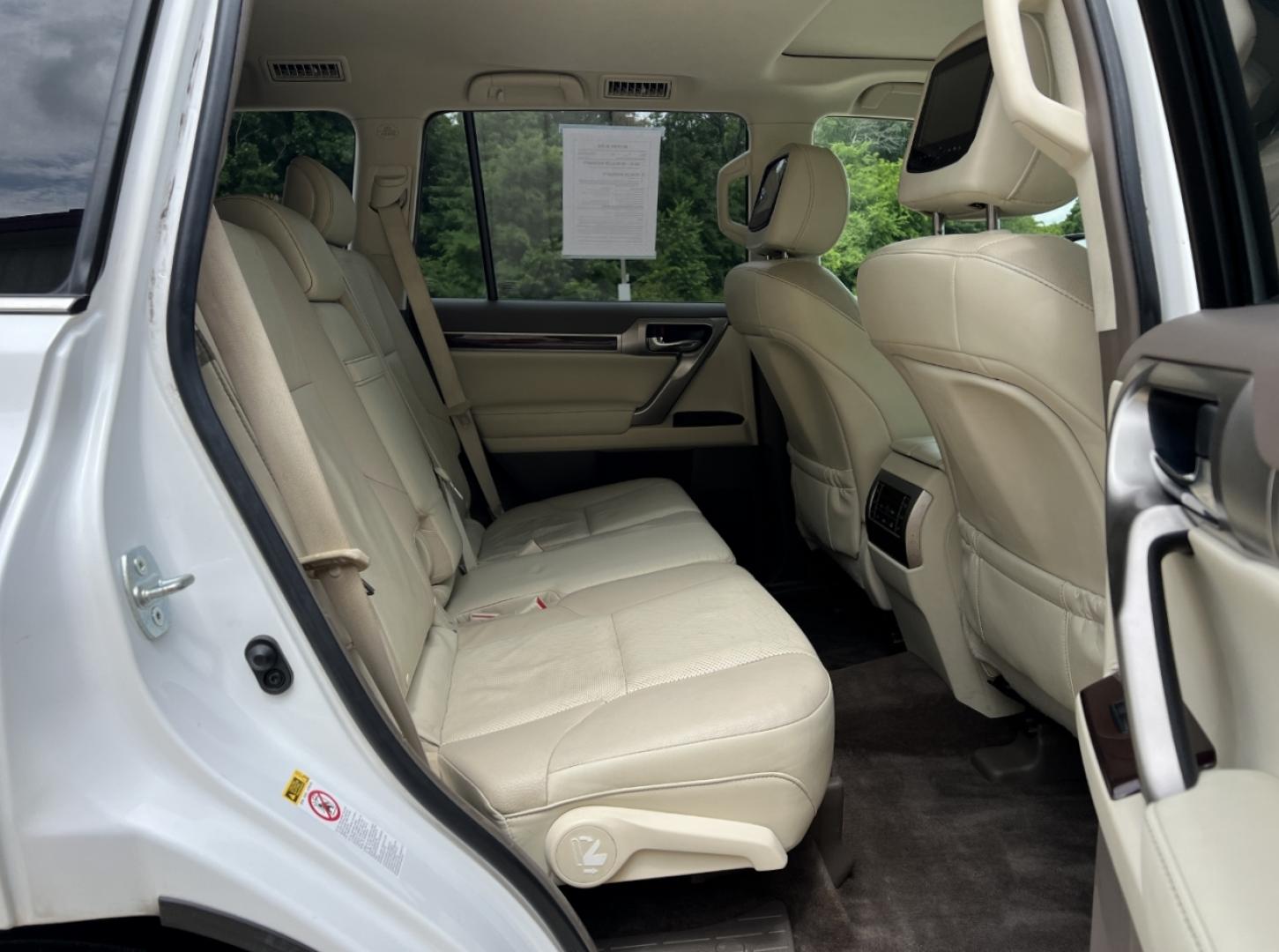 2015 WHITE /Tan Leather Lexus GX 460 Base (JTJBM7FX8F5) with an 4.6L V8 engine, Automatic transmission, located at 2990 Old Orchard Rd., Jackson, MO, 63755, 37.354214, -89.612106 - 2015 Lexus GX 460 123xxx miles 4 Wheel Drive 4.6L V8 Automatic Leather 3rd Row Rear Entertainment Navigation Power/Heated/Cooled Seats Heated Rear Seats Backup Camera Sunroof Bluetooth Cruise Power Windows/Locks/Mirrors We have financing available and we accept trades! Fill out a cre - Photo#22