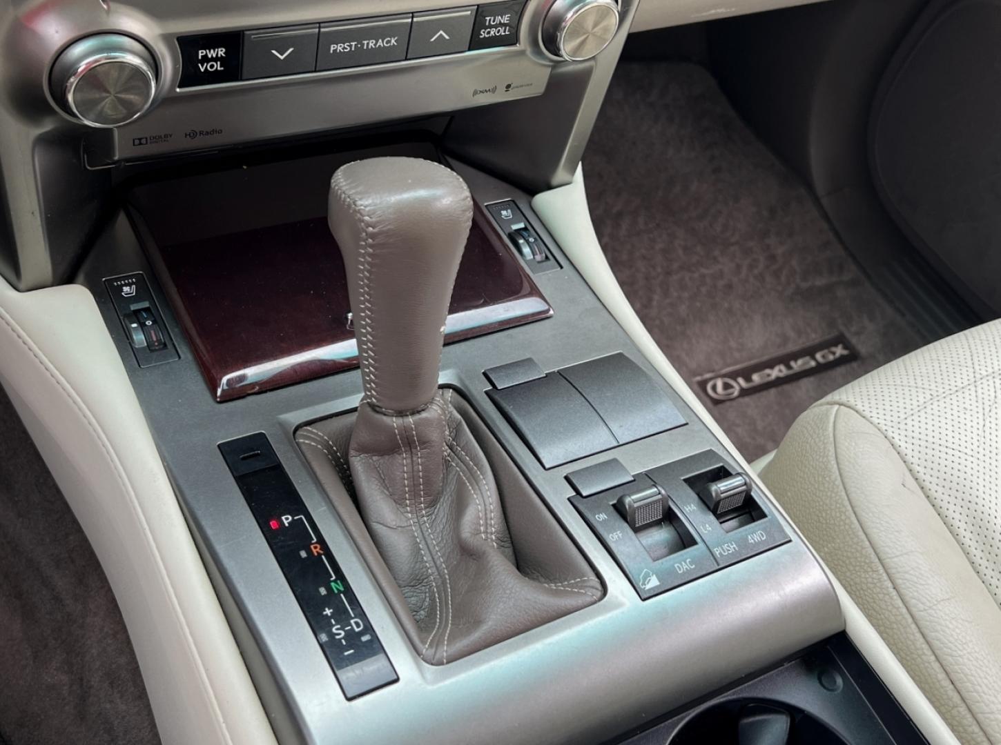 2015 WHITE /Tan Leather Lexus GX 460 Base (JTJBM7FX8F5) with an 4.6L V8 engine, Automatic transmission, located at 2990 Old Orchard Rd., Jackson, MO, 63755, 37.354214, -89.612106 - 2015 Lexus GX 460 123xxx miles 4 Wheel Drive 4.6L V8 Automatic Leather 3rd Row Rear Entertainment Navigation Power/Heated/Cooled Seats Heated Rear Seats Backup Camera Sunroof Bluetooth Cruise Power Windows/Locks/Mirrors We have financing available and we accept trades! Fill out a cre - Photo#30