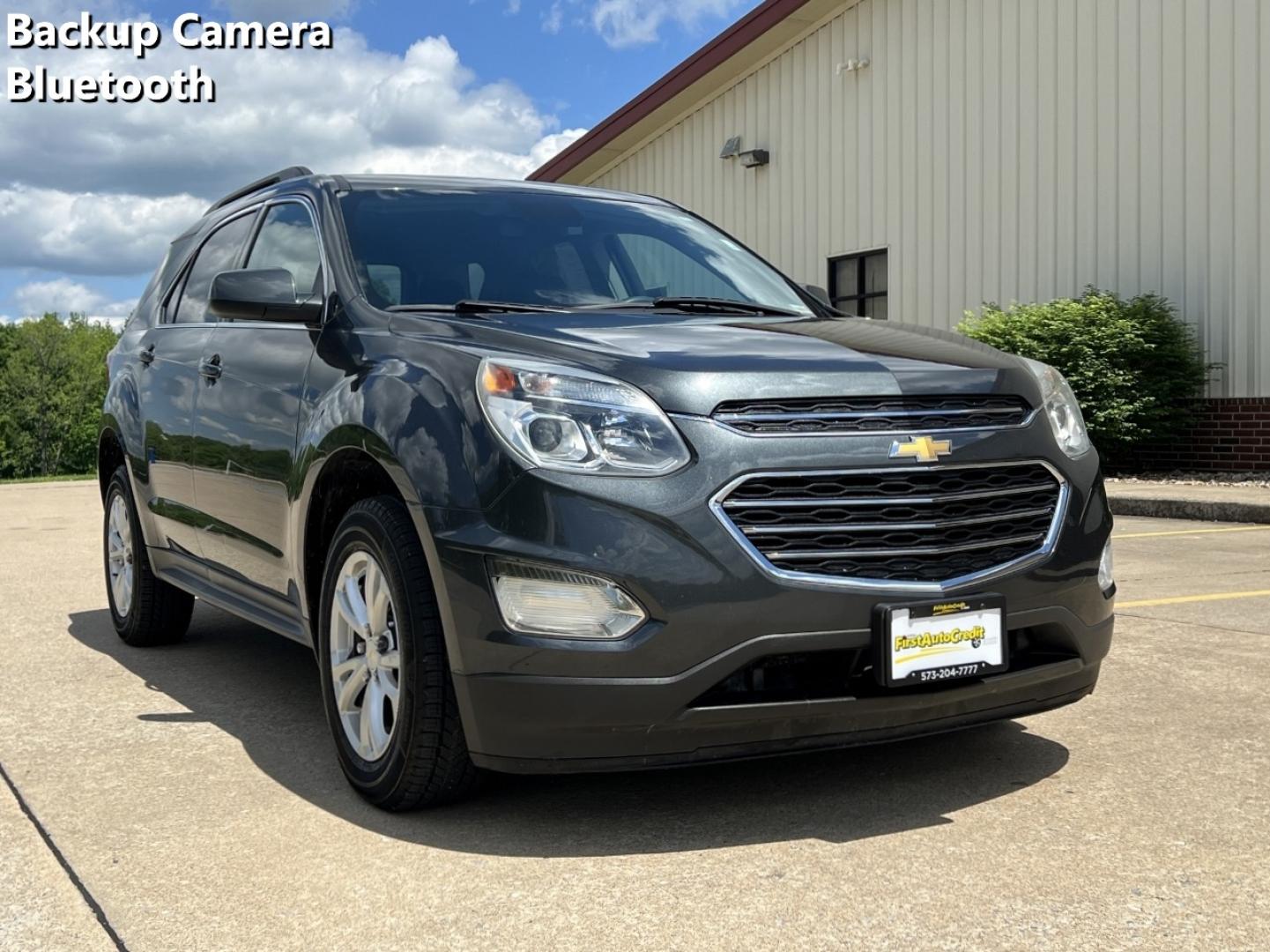 2017 GRAY /Black Cloth Chevrolet Equinox LT 2WD (2GNALCEKXH1) with an 2.4L 4 Cyl. engine, Automatic transmission, located at 2990 Old Orchard Rd., Jackson, MO, 63755, 37.354214, -89.612106 - 2017 Chevrolet Equinox LT 131xxx miles Front Wheel Drive 2.4L 4 Cyl. Automatic Backup Camera Bluetooth Cruise Power Windows/Locks/Mirrors We have financing available and we accept trades! Fill out a credit application on our website or come by today! If you have any questions, give us a ca - Photo#0