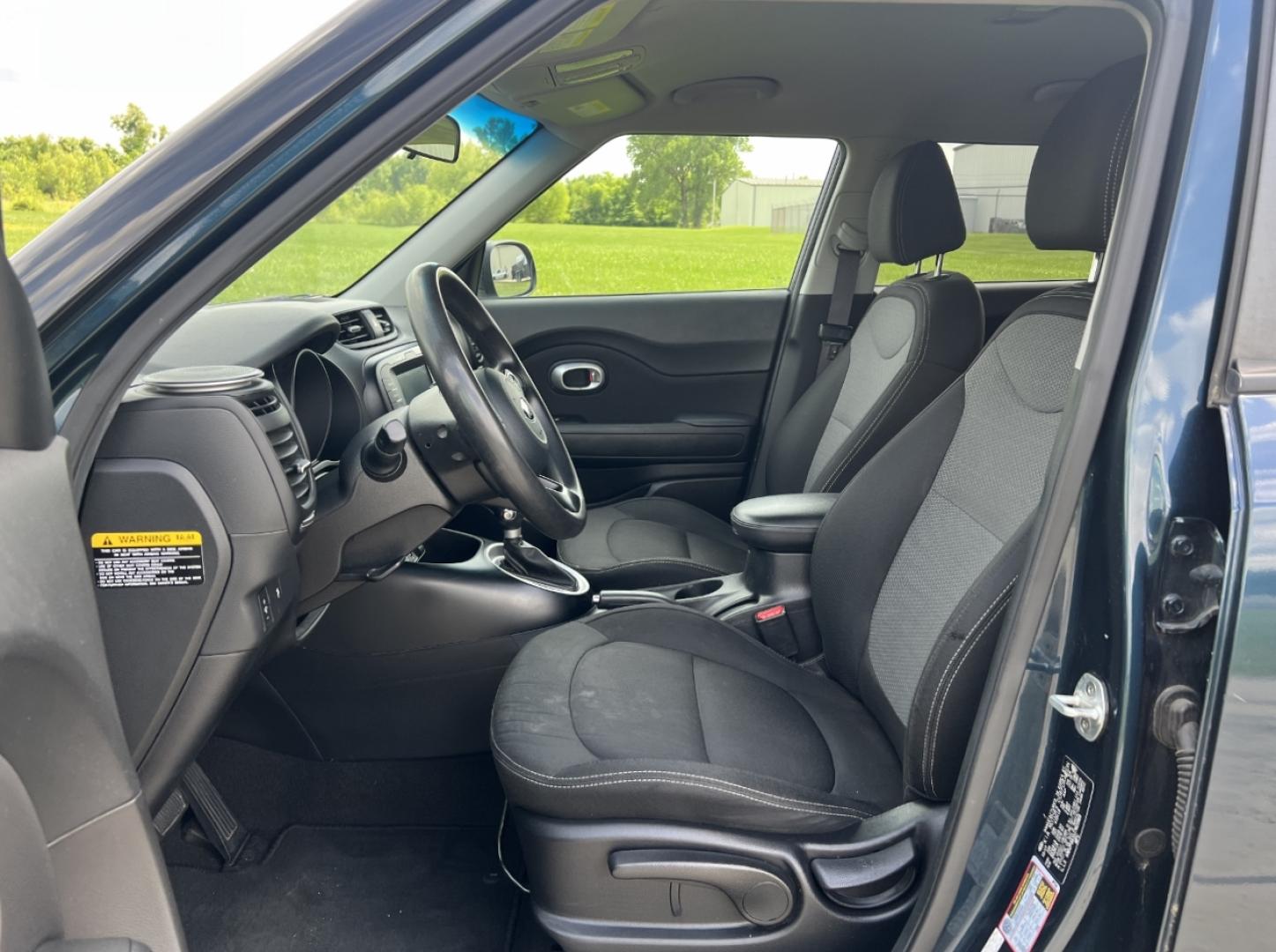 2018 BLUE /Black Cloth Kia Soul + (KNDJP3A51J7) with an 2.0L 4 Cyl. engine, Automatic transmission, located at 506 S. Kingshighway, Cape Girardeau, MO, 63703, (573) 235-5000, 37.294994, -89.556206 - 2018 Kia Soul + 97xxx miles Front Wheel Drive 2.0L 4 Cyl. Automatic Backup Camera Bluetooth Cruise Power Windows/Locks/Mirrors We have financing available and we accept trades! Fill out a credit application on our website or come by today! If you have any questions, give us a call at (573) - Photo#11