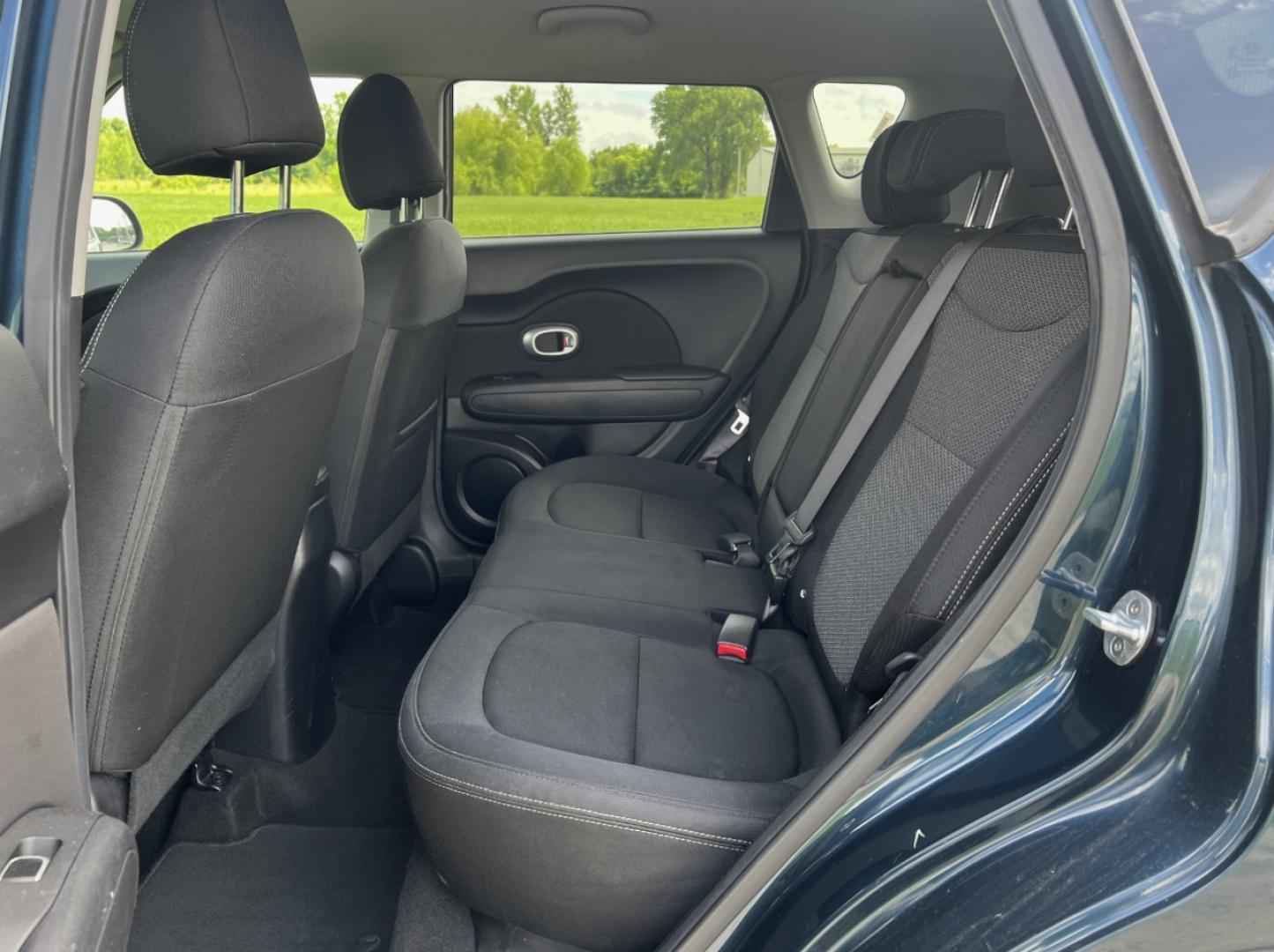 2018 BLUE /Black Cloth Kia Soul + (KNDJP3A51J7) with an 2.0L 4 Cyl. engine, Automatic transmission, located at 506 S. Kingshighway, Cape Girardeau, MO, 63703, (573) 235-5000, 37.294994, -89.556206 - 2018 Kia Soul + 97xxx miles Front Wheel Drive 2.0L 4 Cyl. Automatic Backup Camera Bluetooth Cruise Power Windows/Locks/Mirrors We have financing available and we accept trades! Fill out a credit application on our website or come by today! If you have any questions, give us a call at (573) - Photo#14